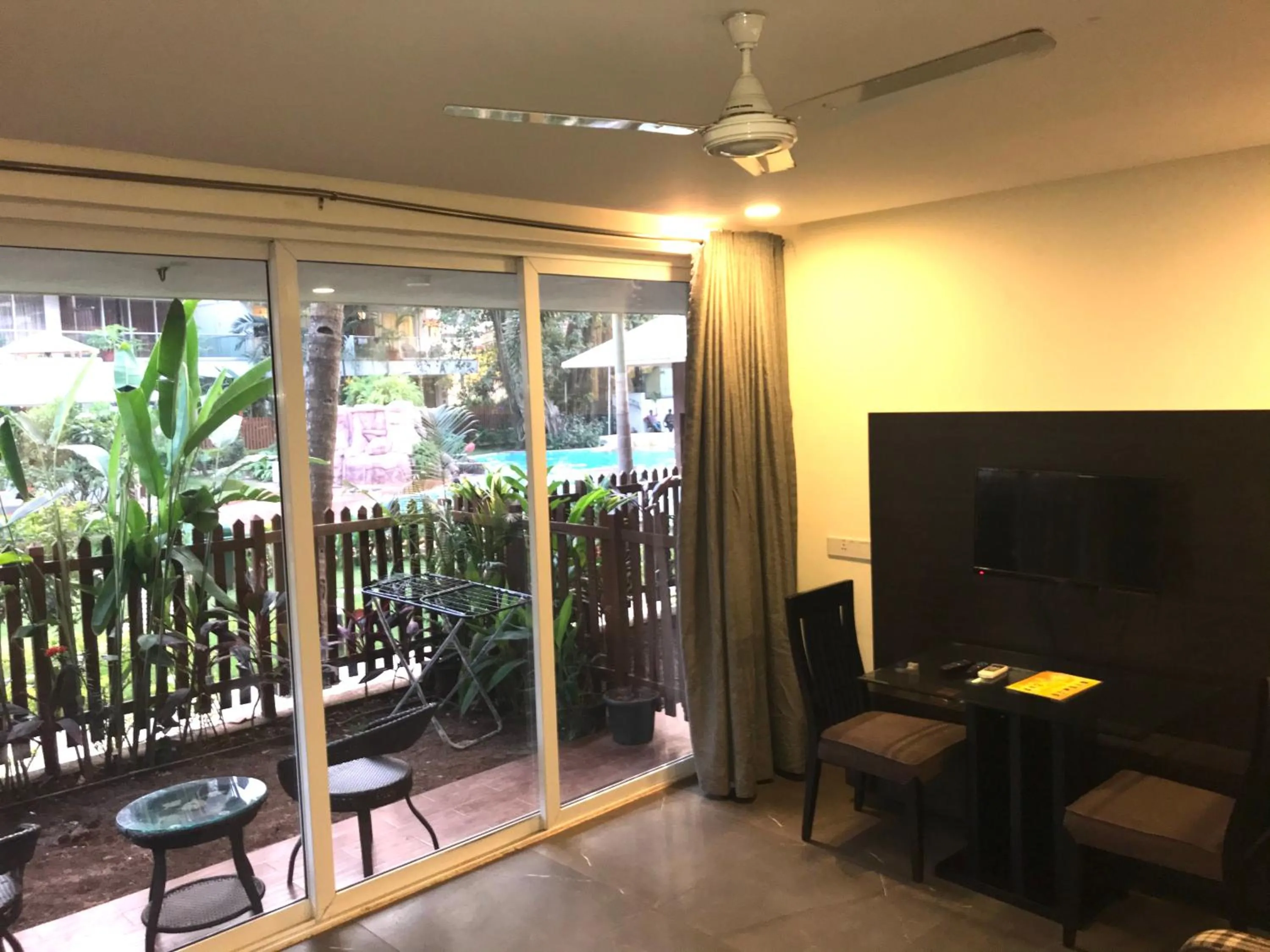 Balcony/Terrace in The Eternal Wave by Krish Retreat