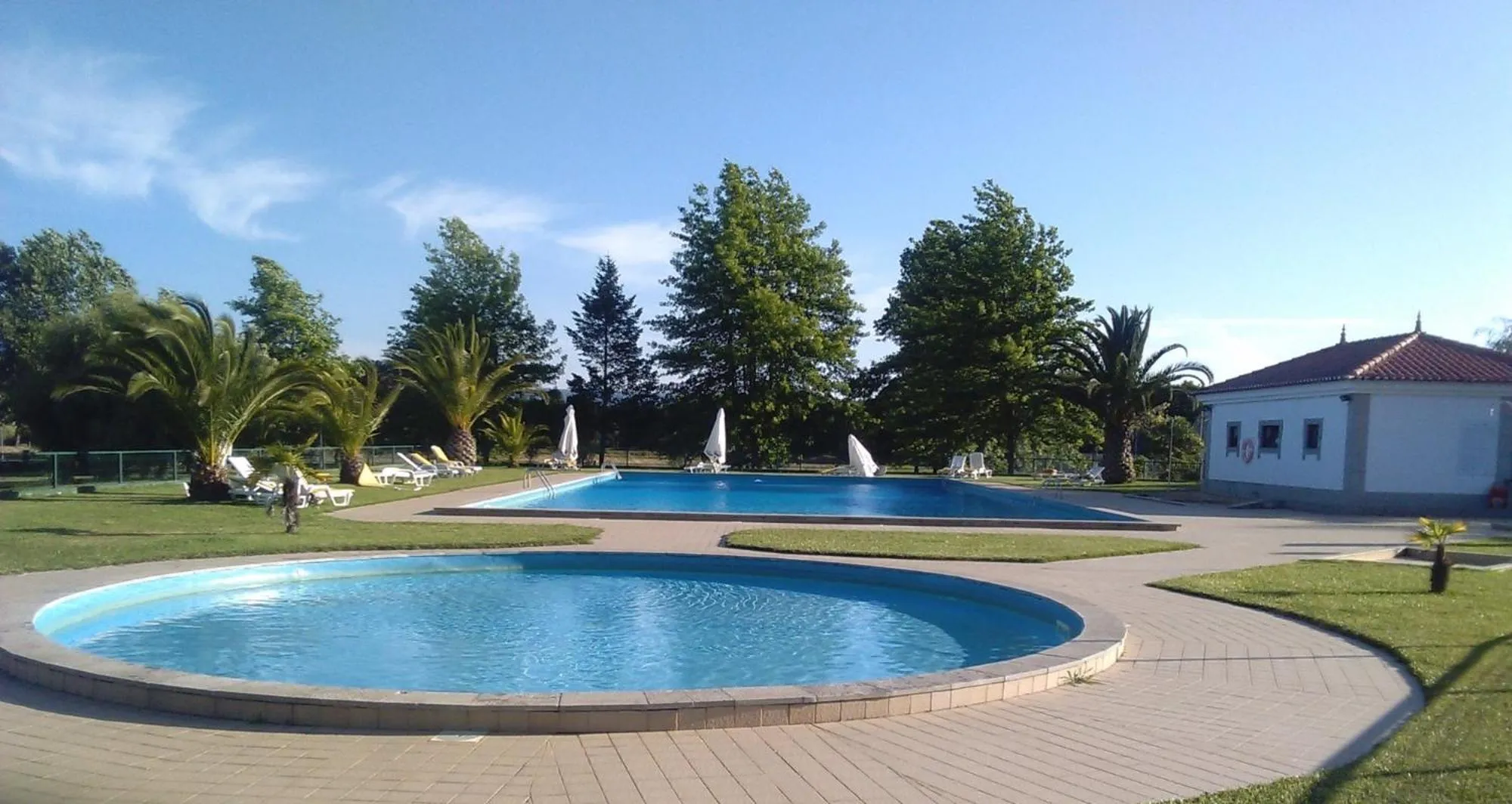 Swimming pool in INATEL Cerveira Hotel