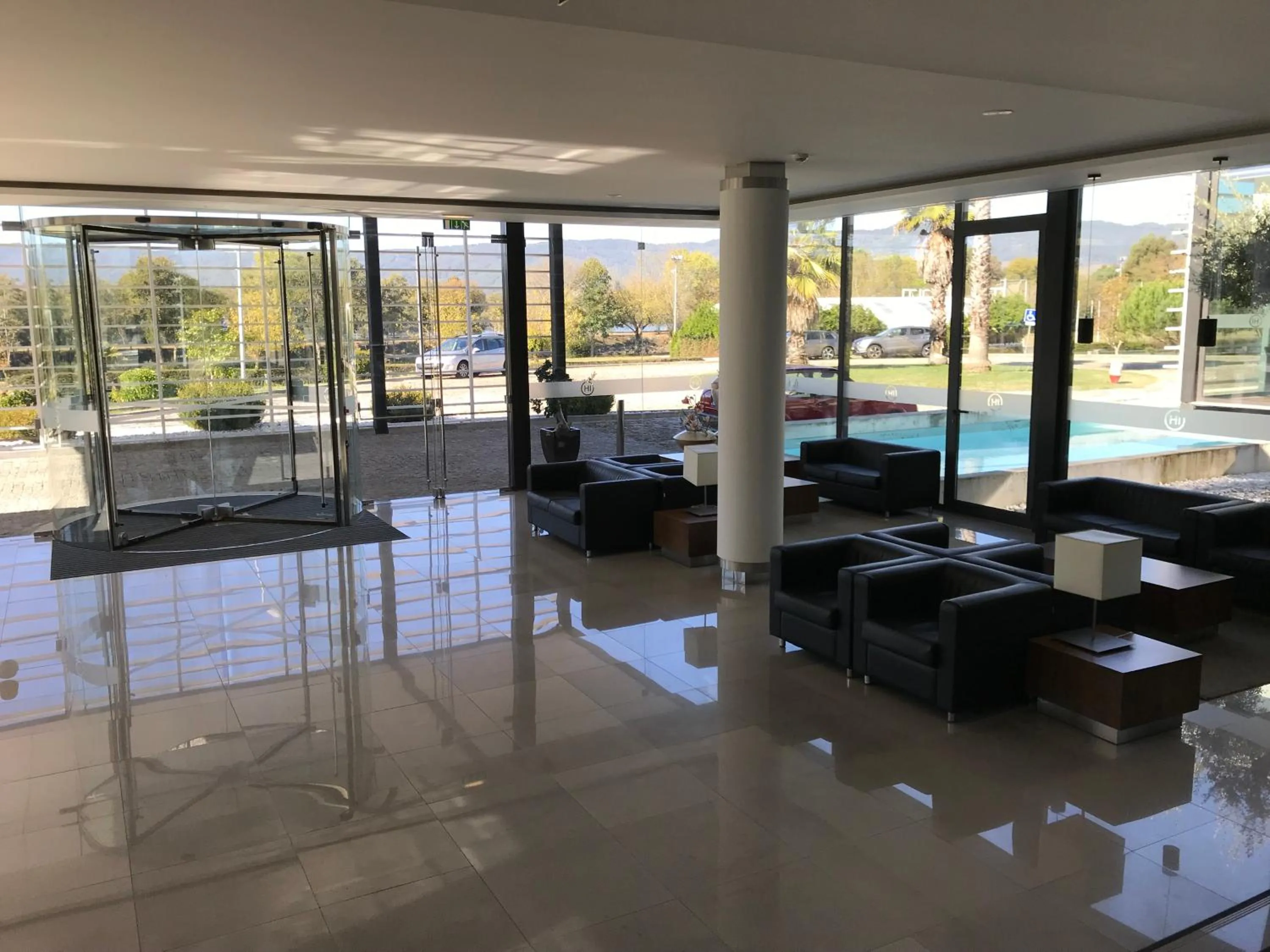 Lobby or reception in INATEL Cerveira Hotel