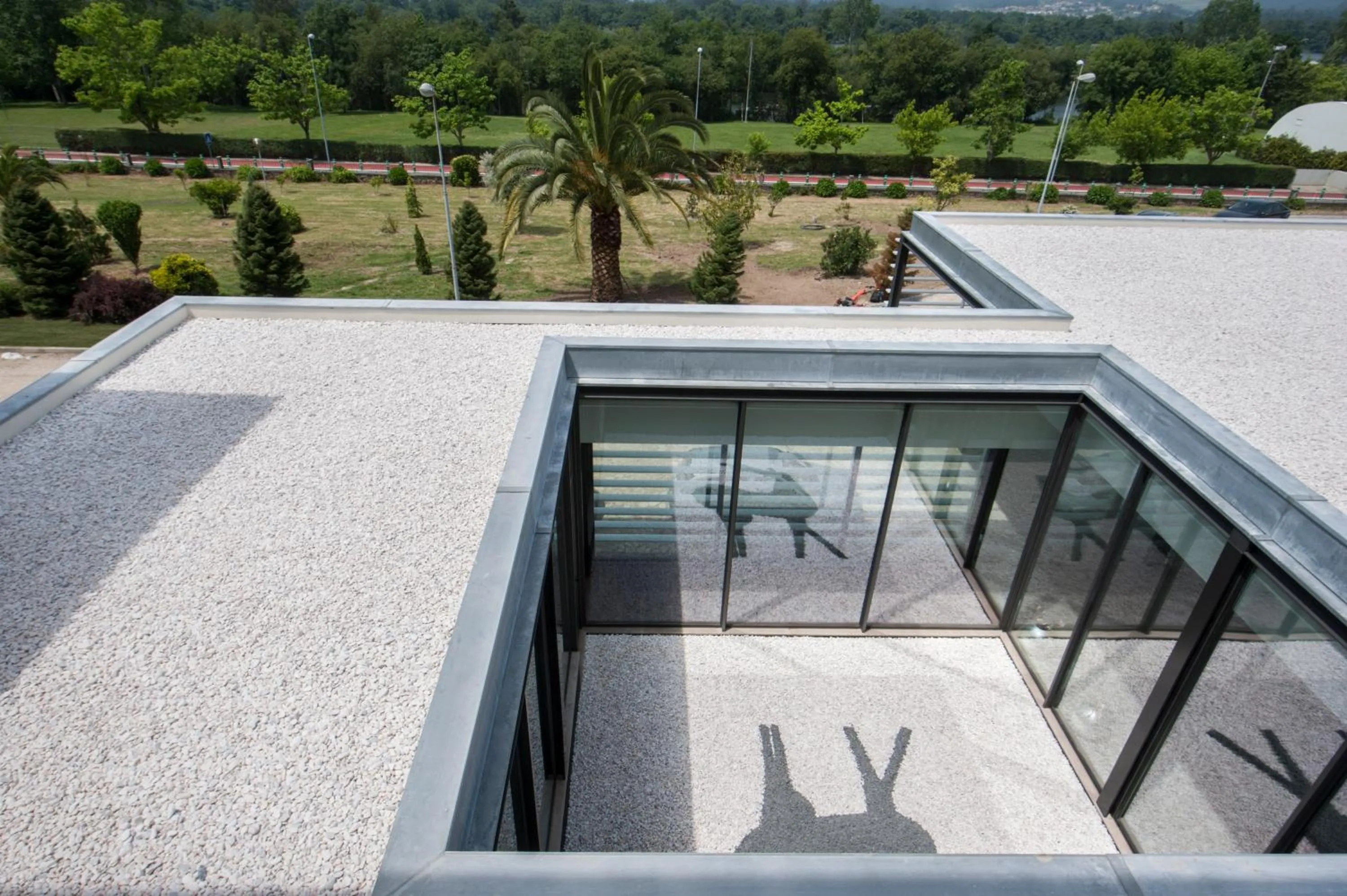 Patio in INATEL Cerveira Hotel
