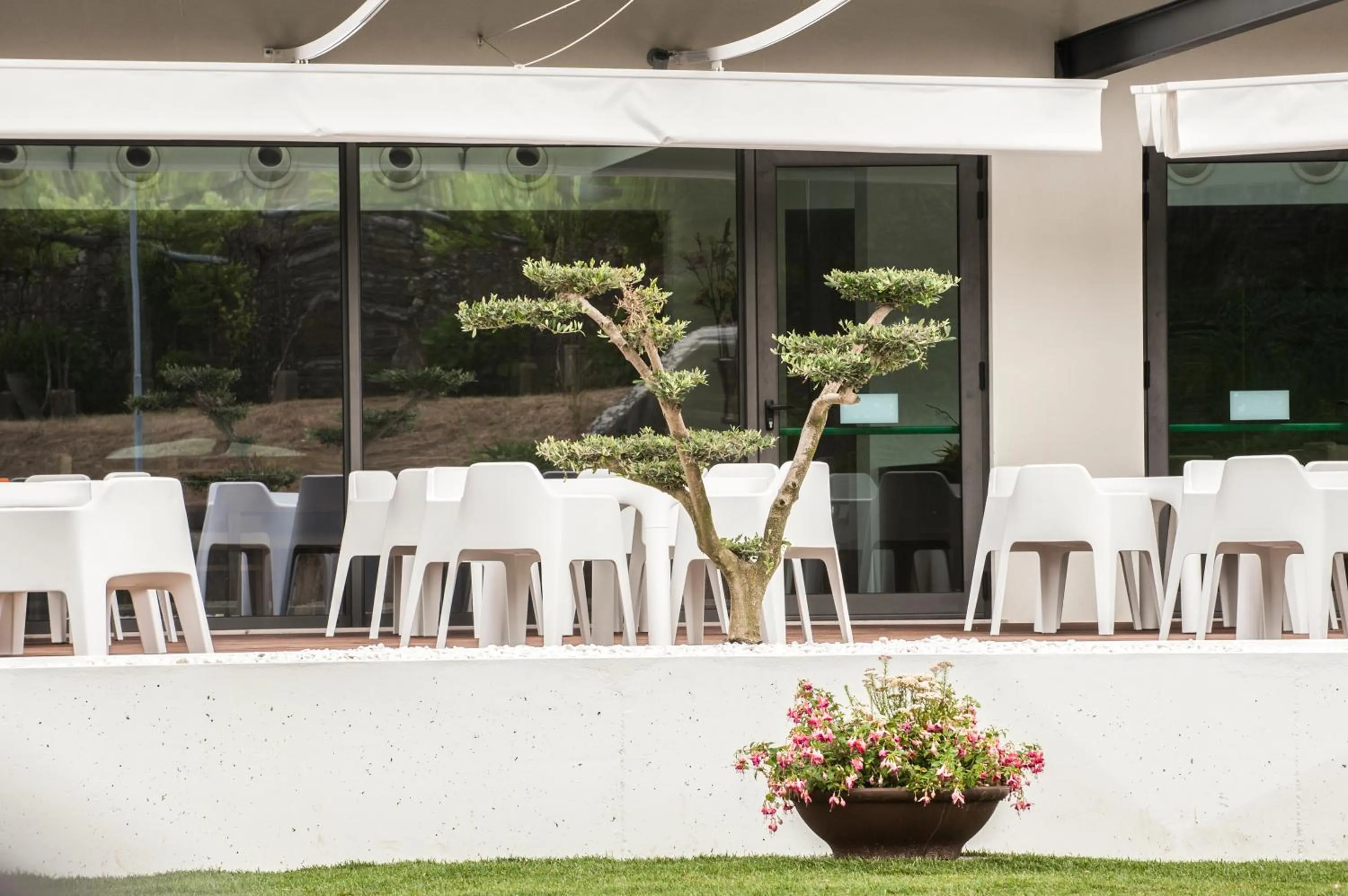 Balcony/Terrace in INATEL Cerveira Hotel