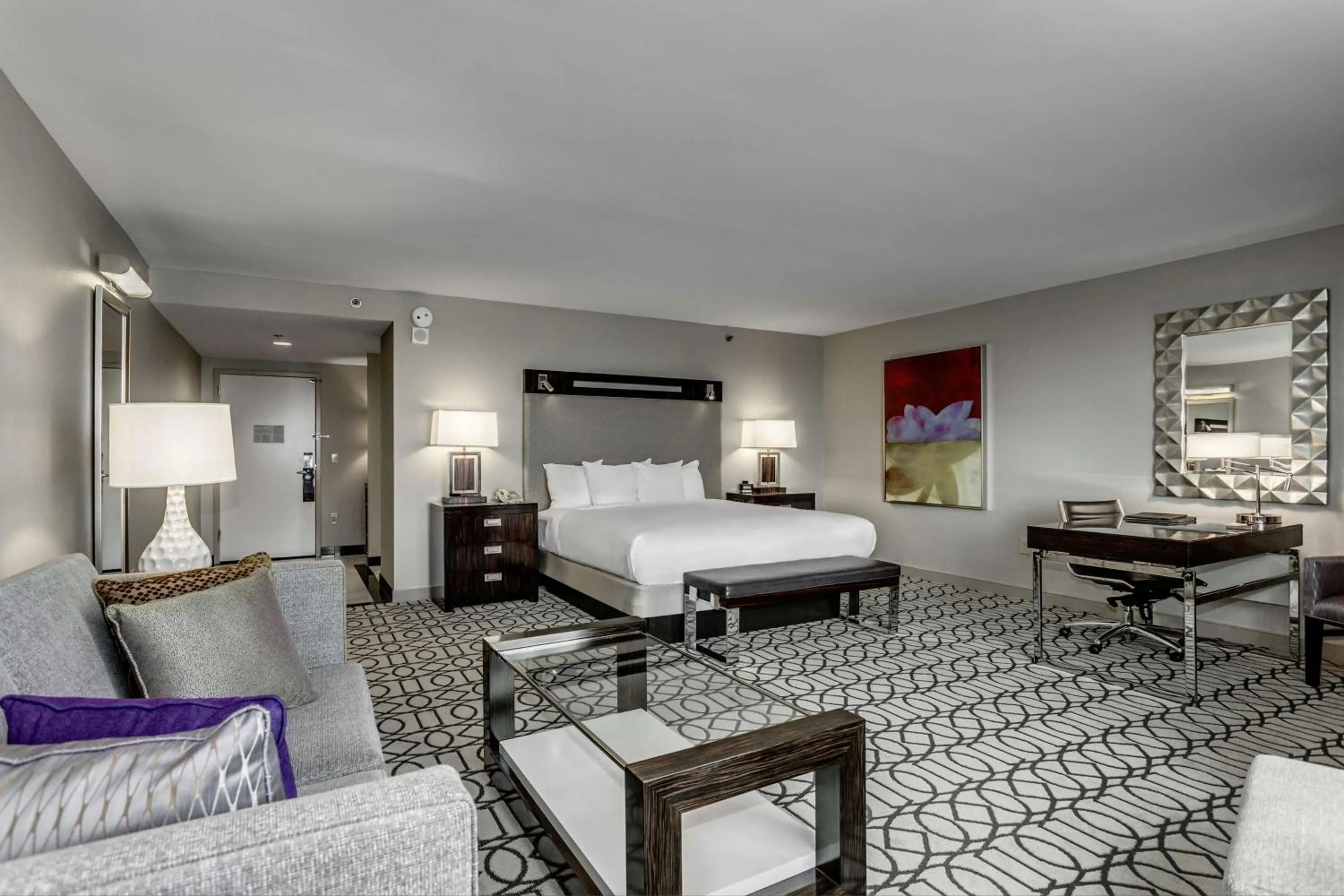 Bedroom, Bed in Hilton Columbus at Easton