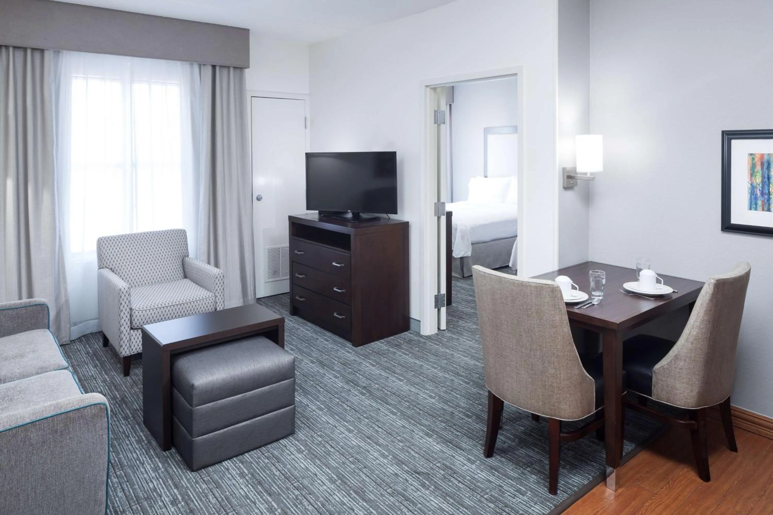 Bedroom in Homewood Suites by Hilton Chattanooga - Hamilton Place