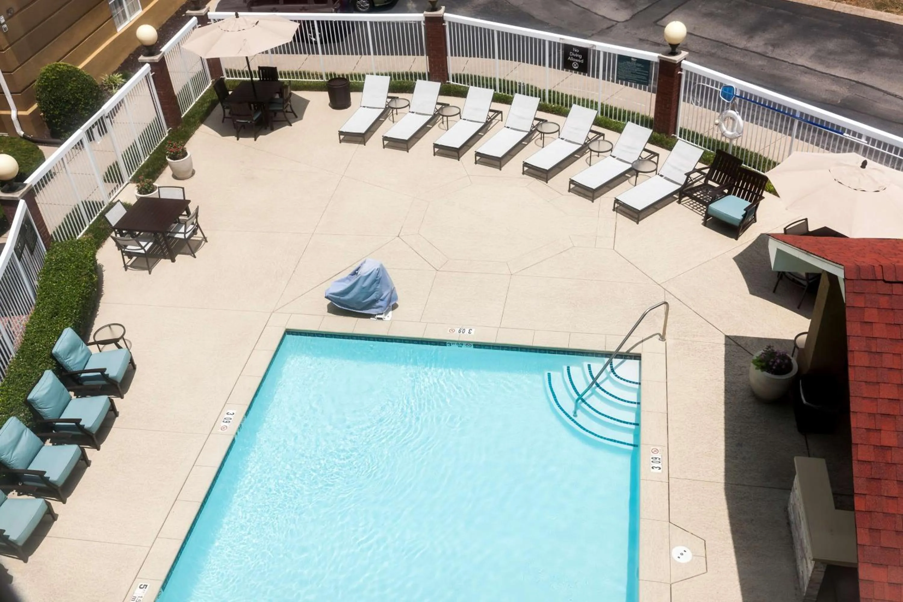 Pool view in Homewood Suites by Hilton Chattanooga - Hamilton Place
