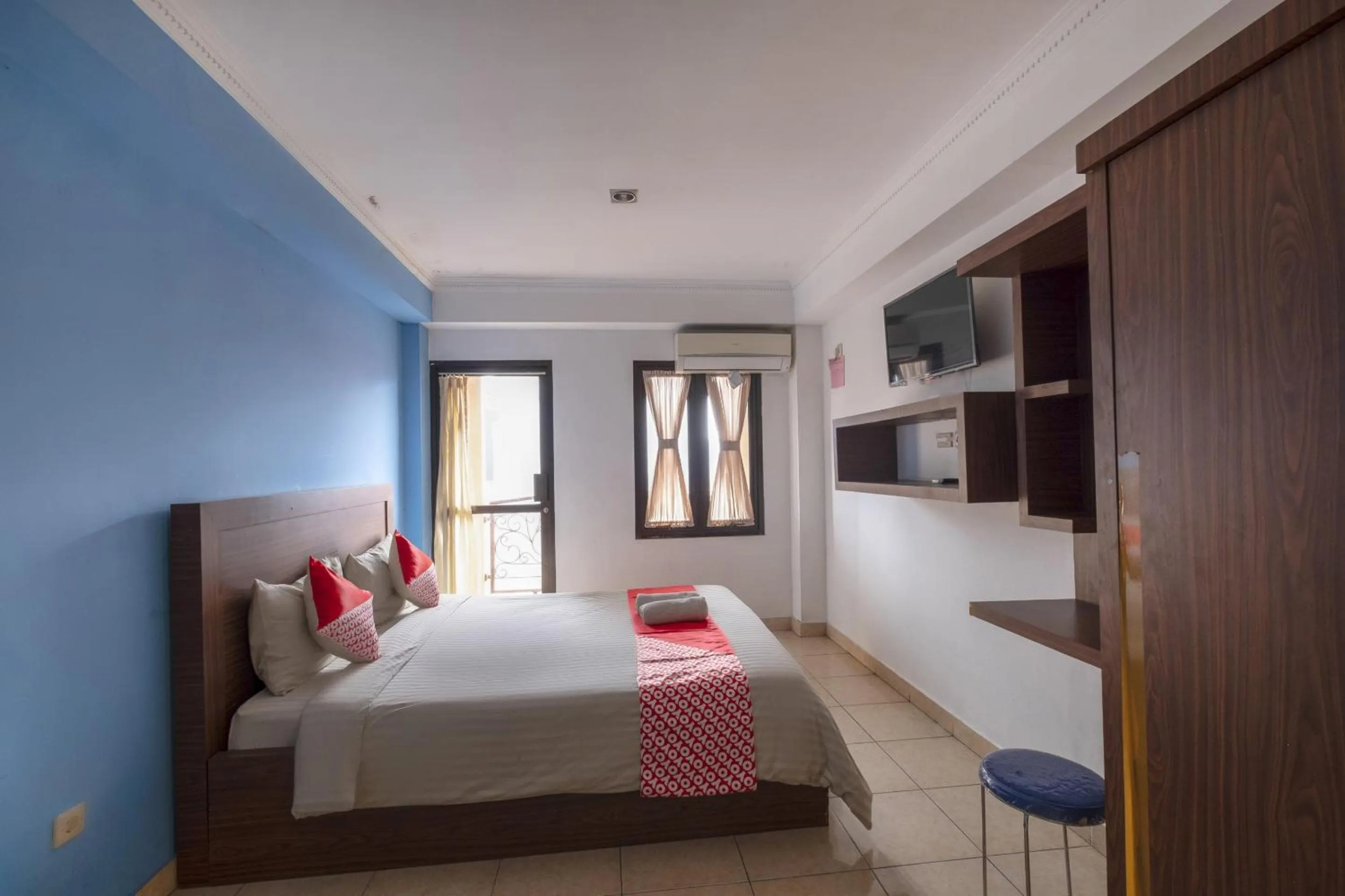 Bedroom, Bed in Hotel O Cibubur Near Cibubur Junction Formerly Comfort Residence