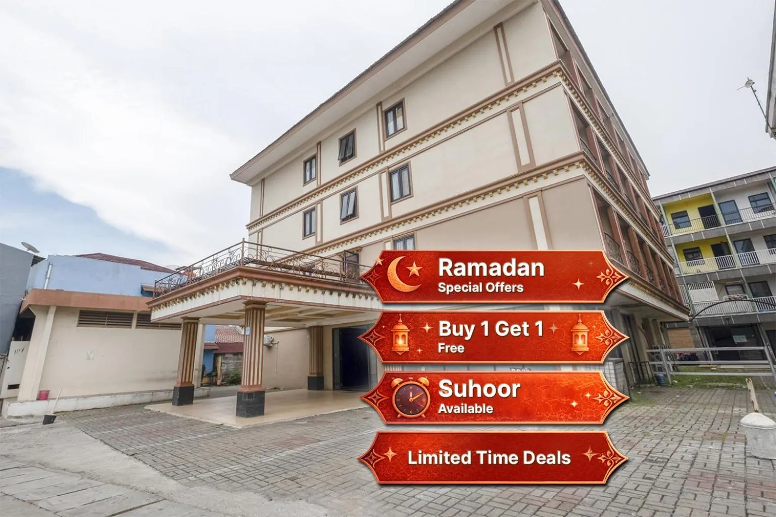 Property building in Hotel O Cibubur Near Cibubur Junction Formerly Comfort Residence