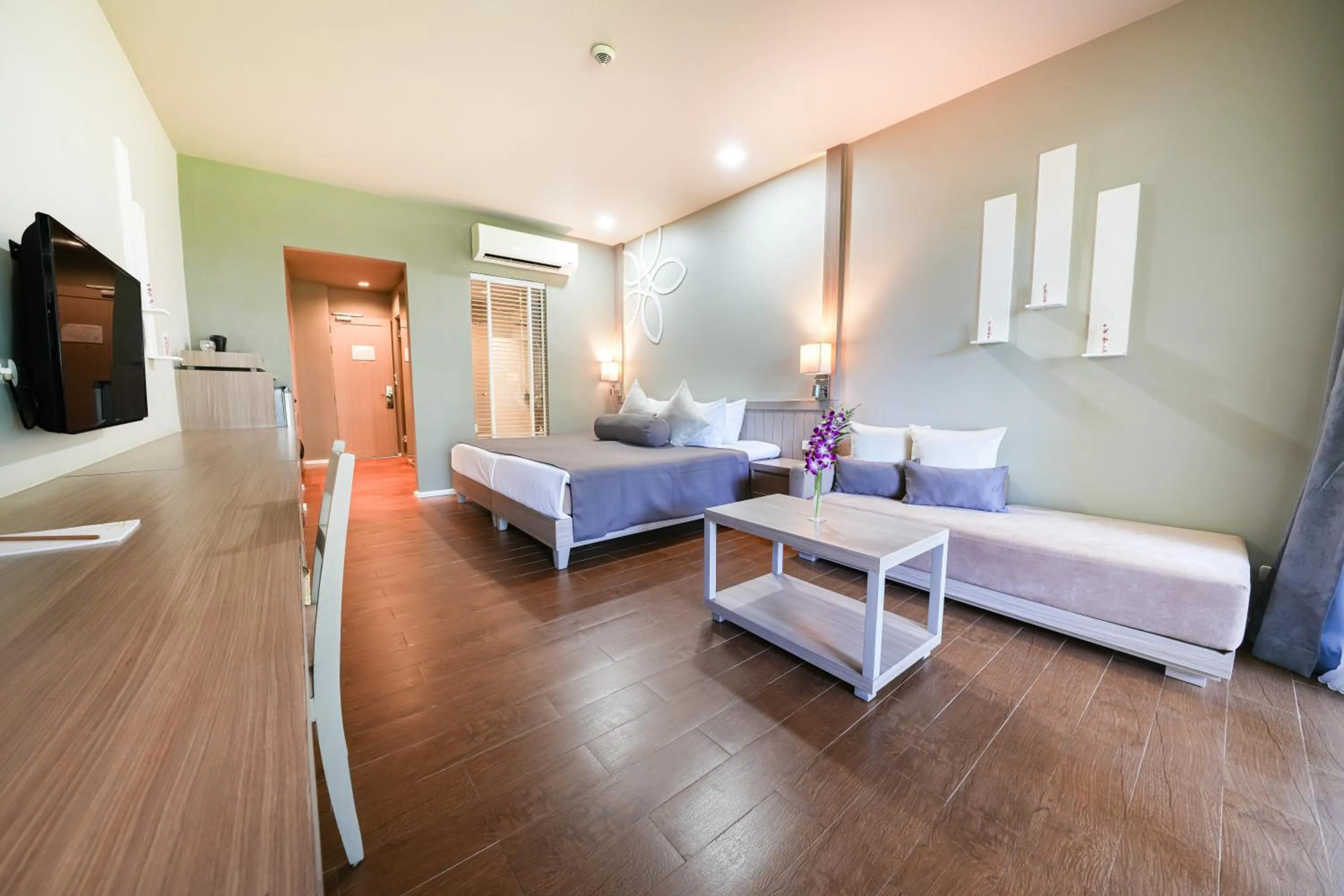 Bedroom, Bed in SENTIDO Khao Lak