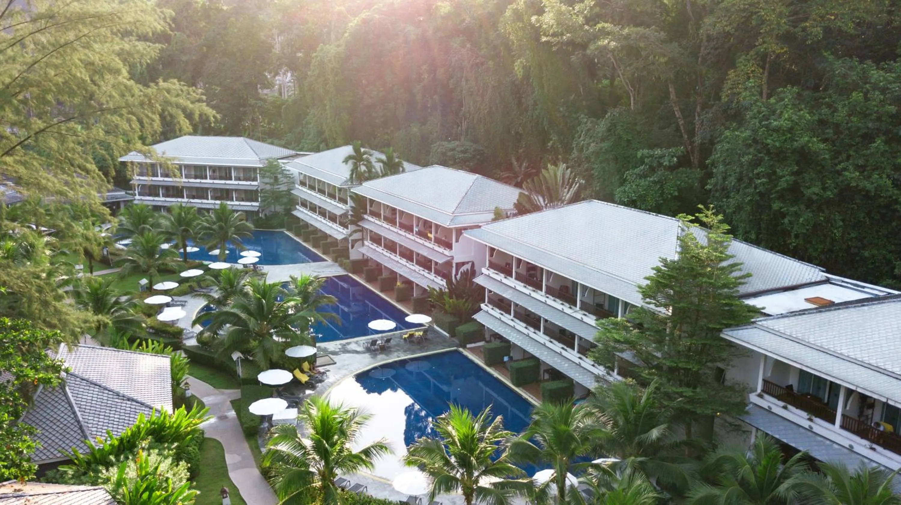 Bird's eye view in SENTIDO Khao Lak