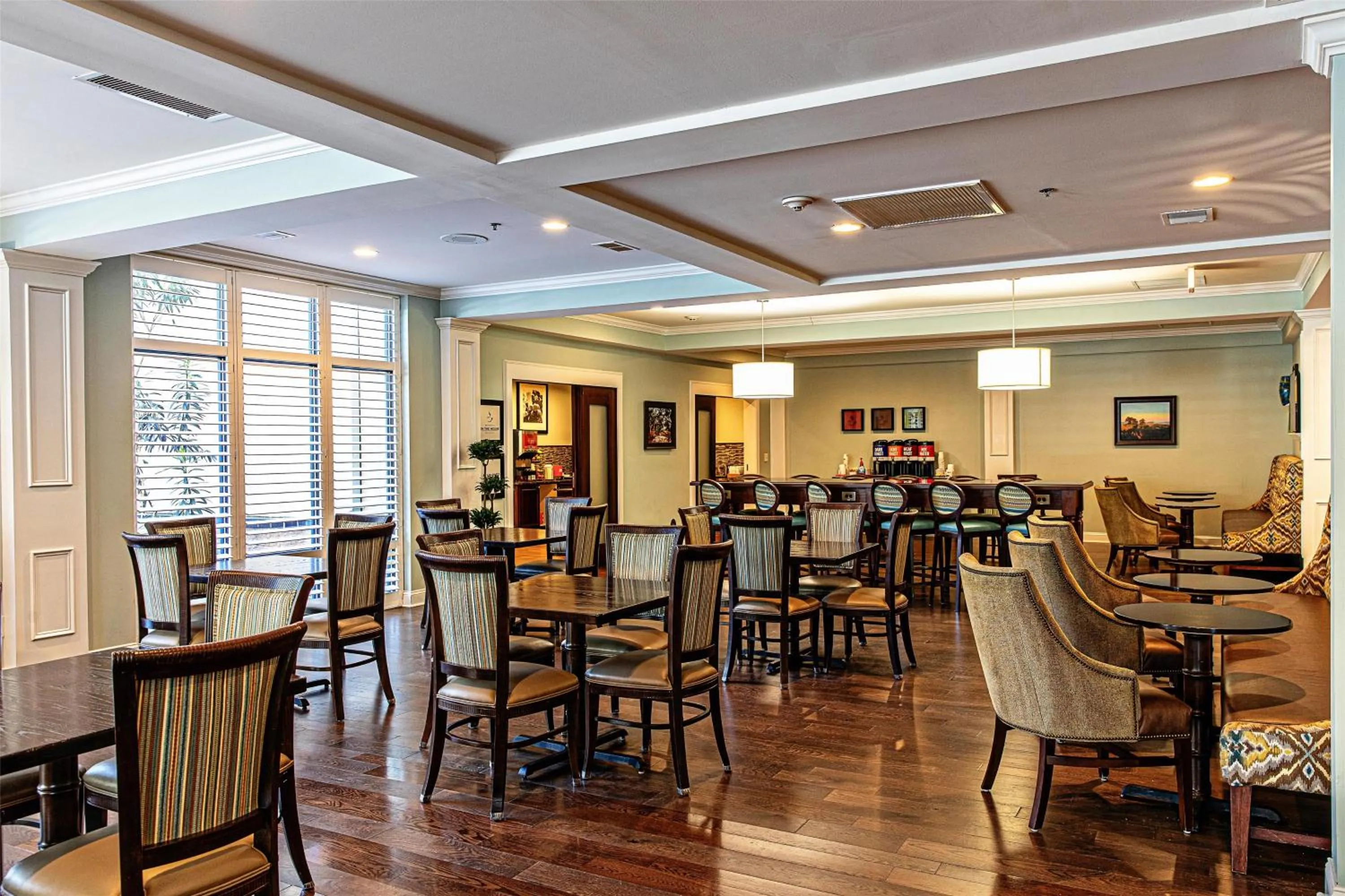 Breakfast in Hampton Inn Charleston-Daniel Island