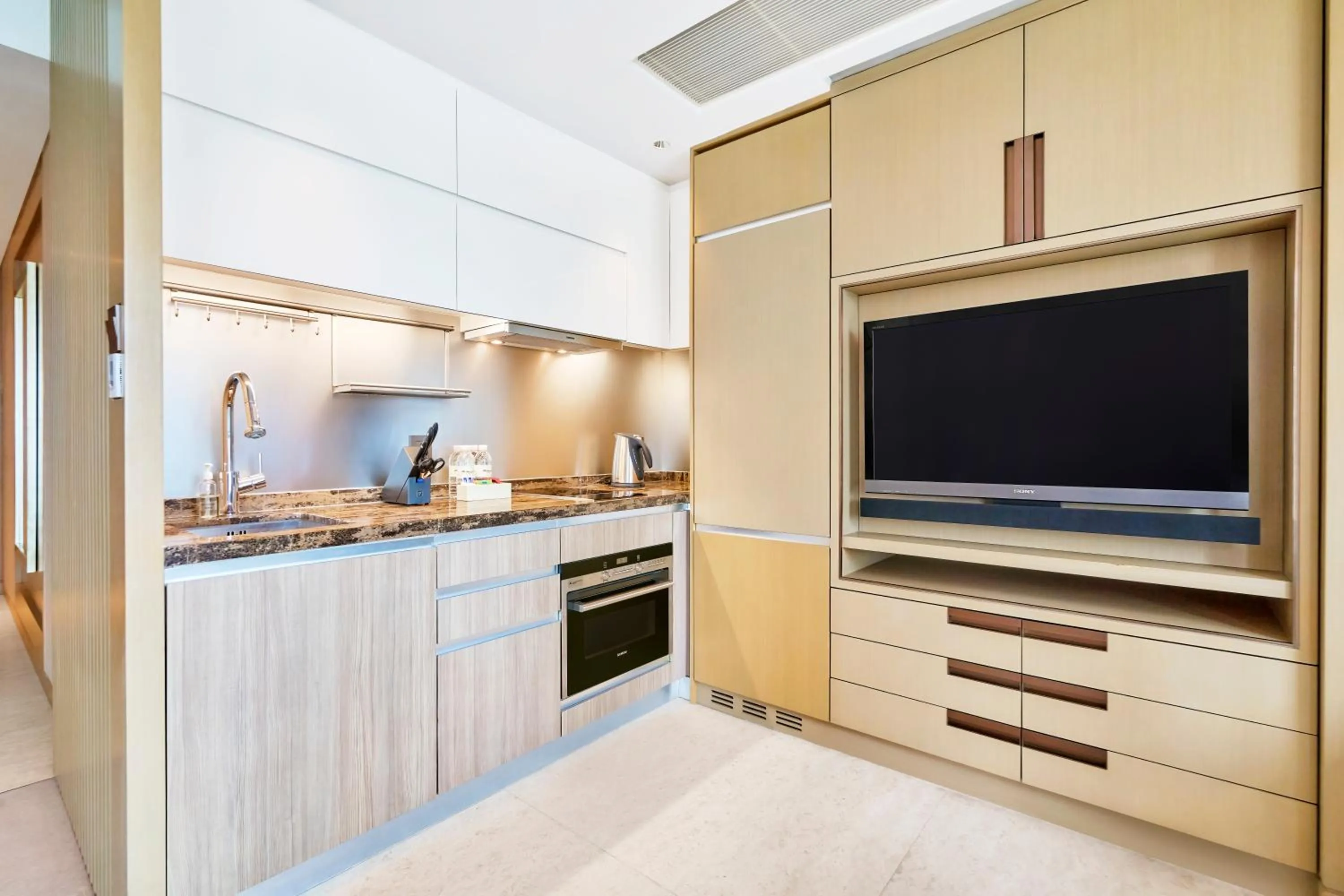 kitchen in IFC Residence