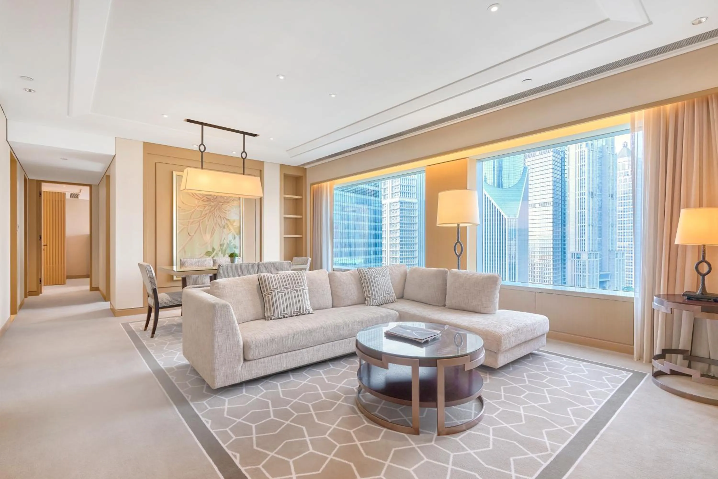 Living room in IFC Residence