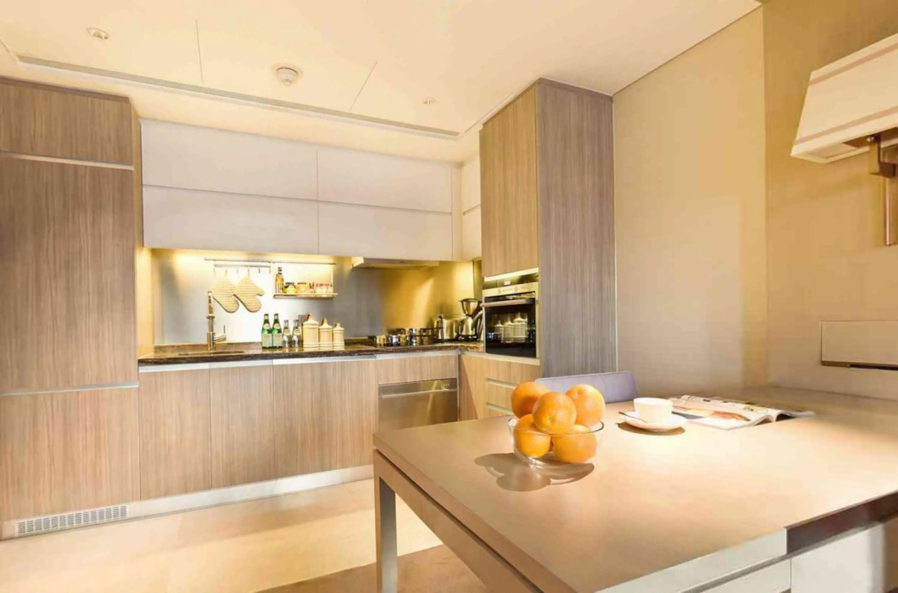 kitchen in IFC Residence