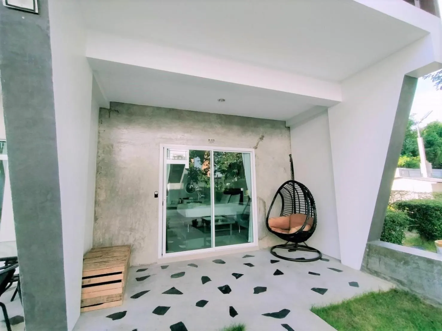 Seating area in Makan Resort