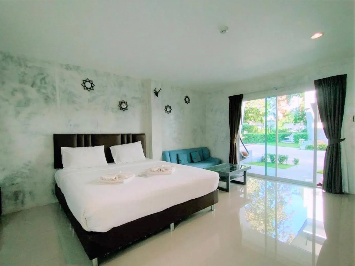 Bed in Makan Resort