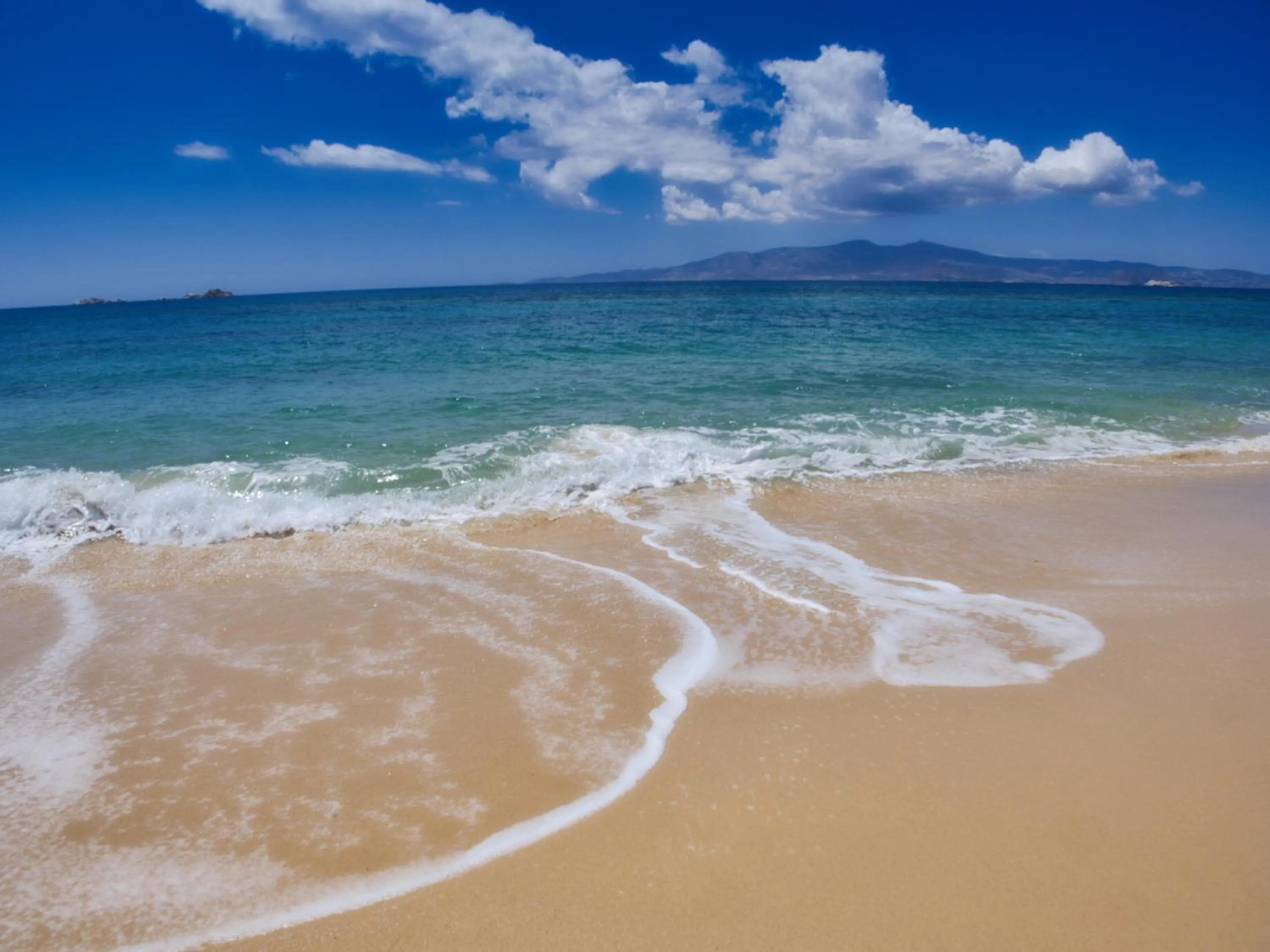 Beach in Studios Vrettos Beachfront Hotel