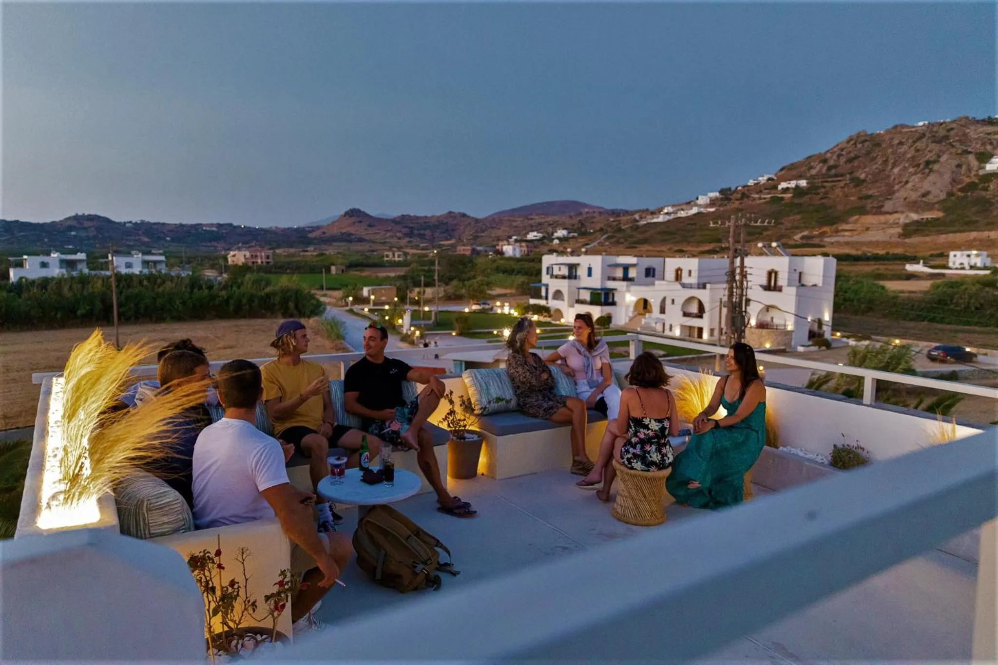 Restaurant/places to eat in Studios Vrettos Beachfront Hotel