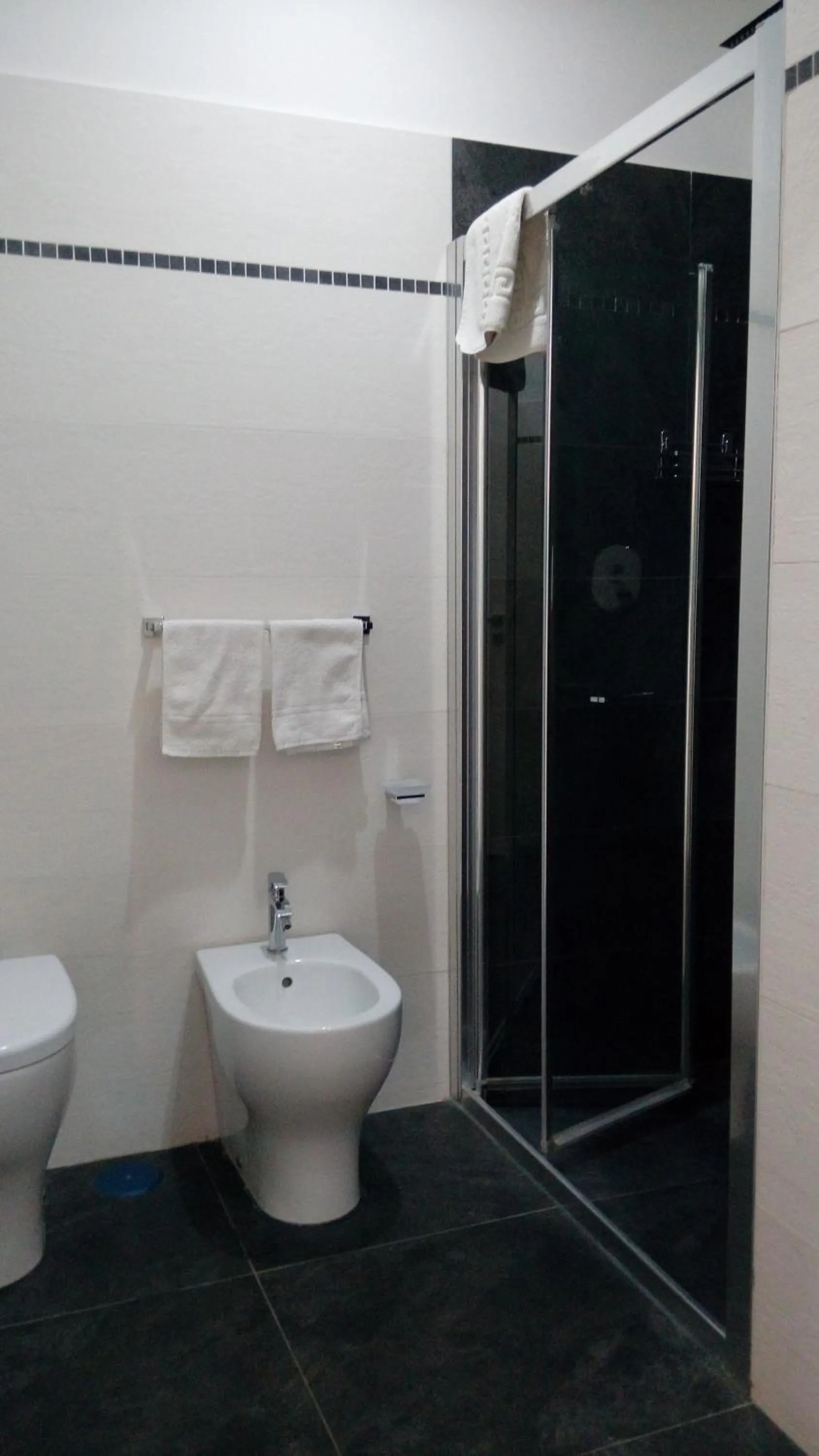 Shower in Symposion B&B Apart