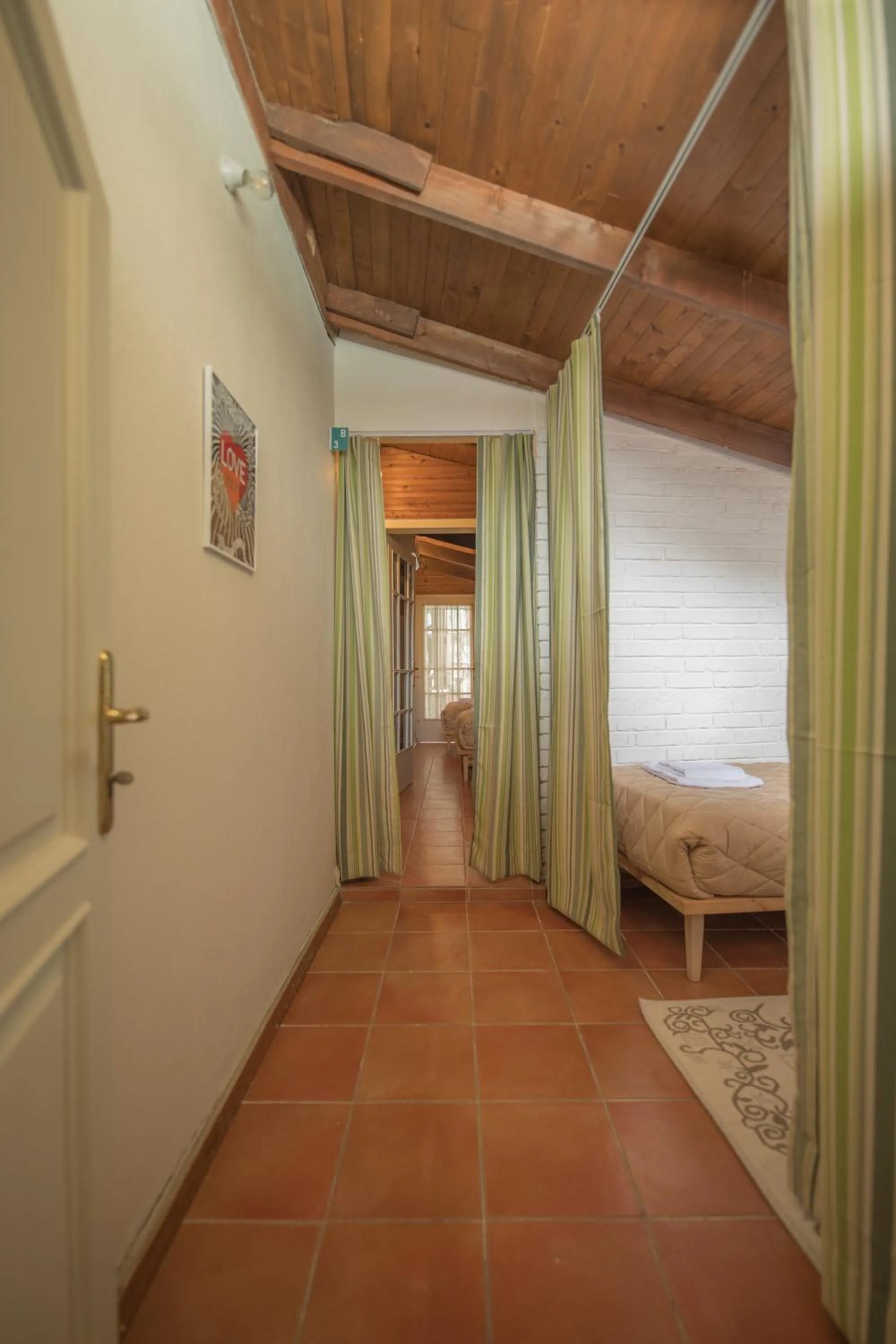 Bedroom, Bed in Mosaic Home