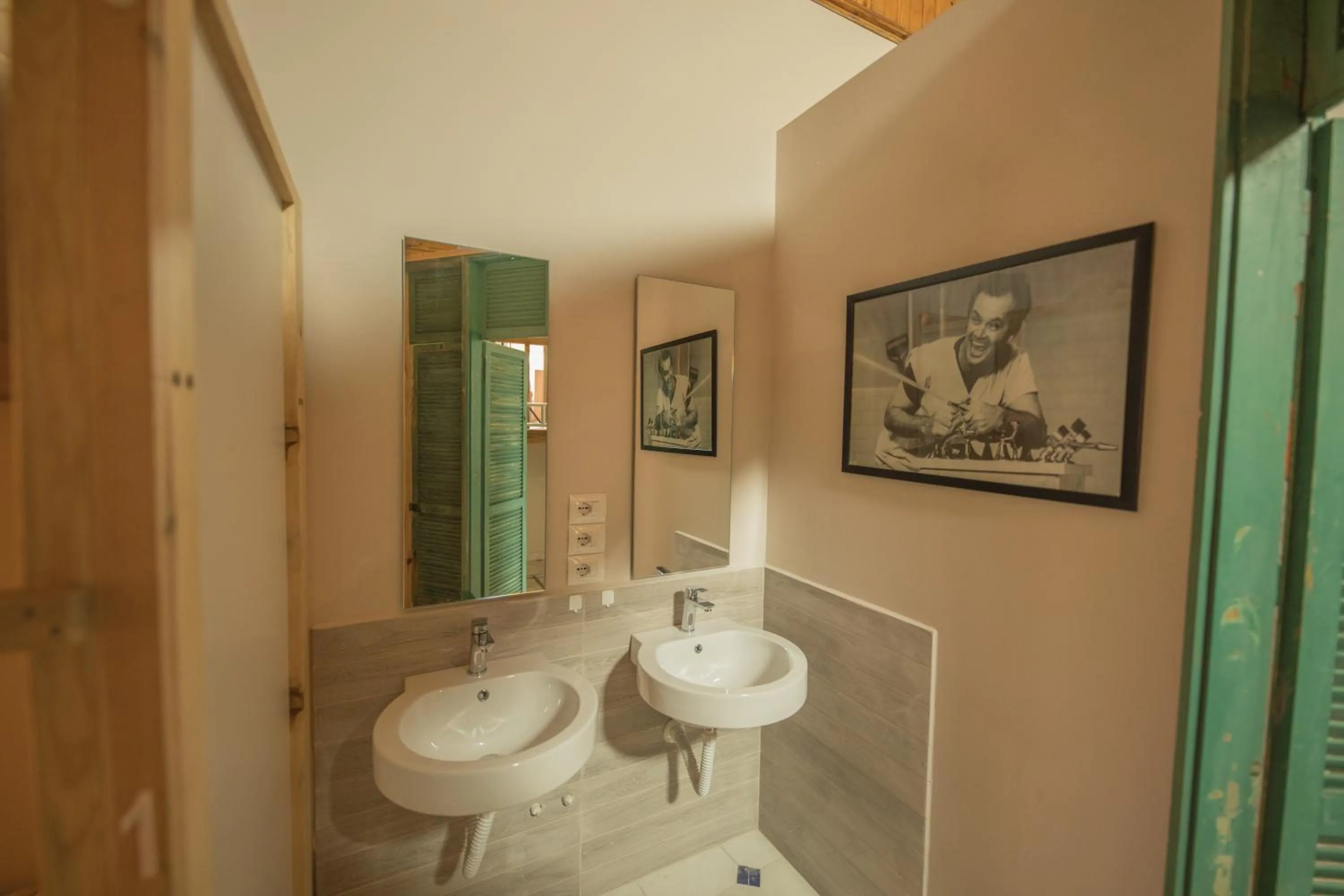 Toilet in Mosaic Home