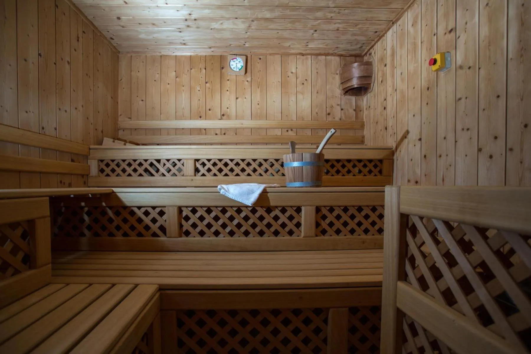 Sauna in Park Hotel Sacro Cuore