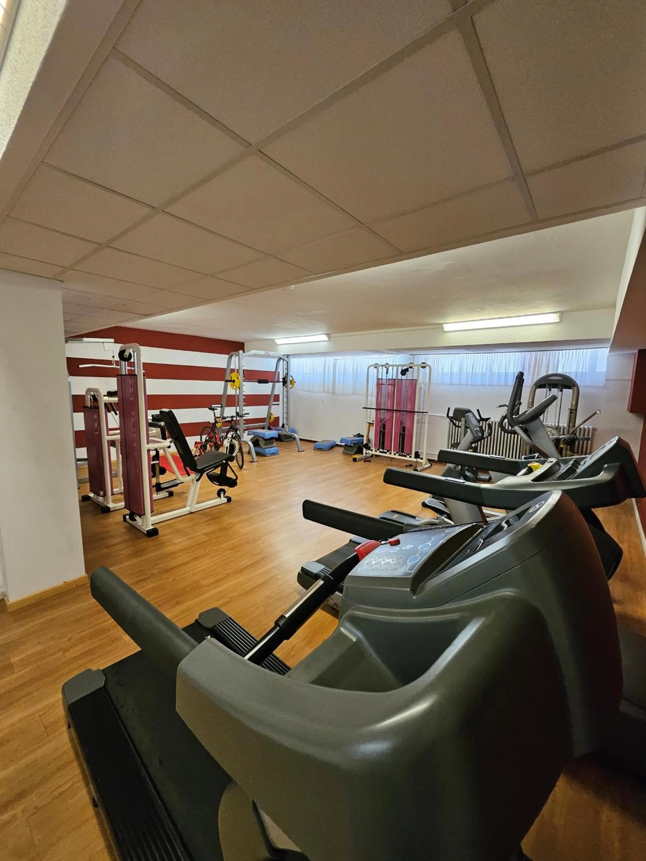 Fitness centre/facilities in Park Hotel Sacro Cuore