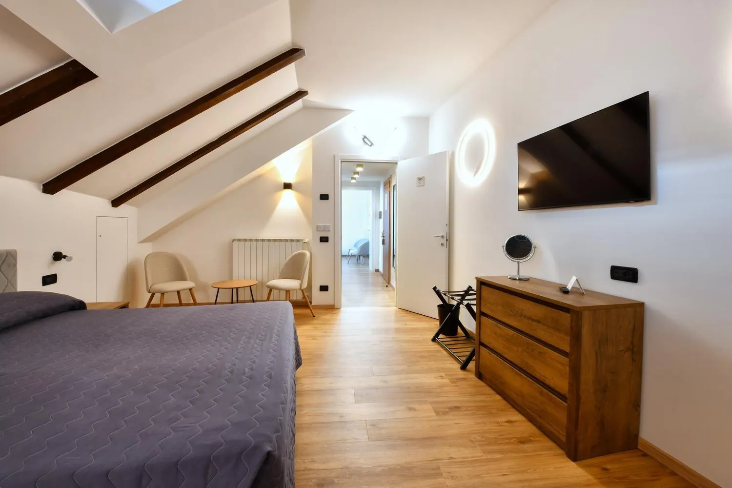 Bed in Hotel Internazionale