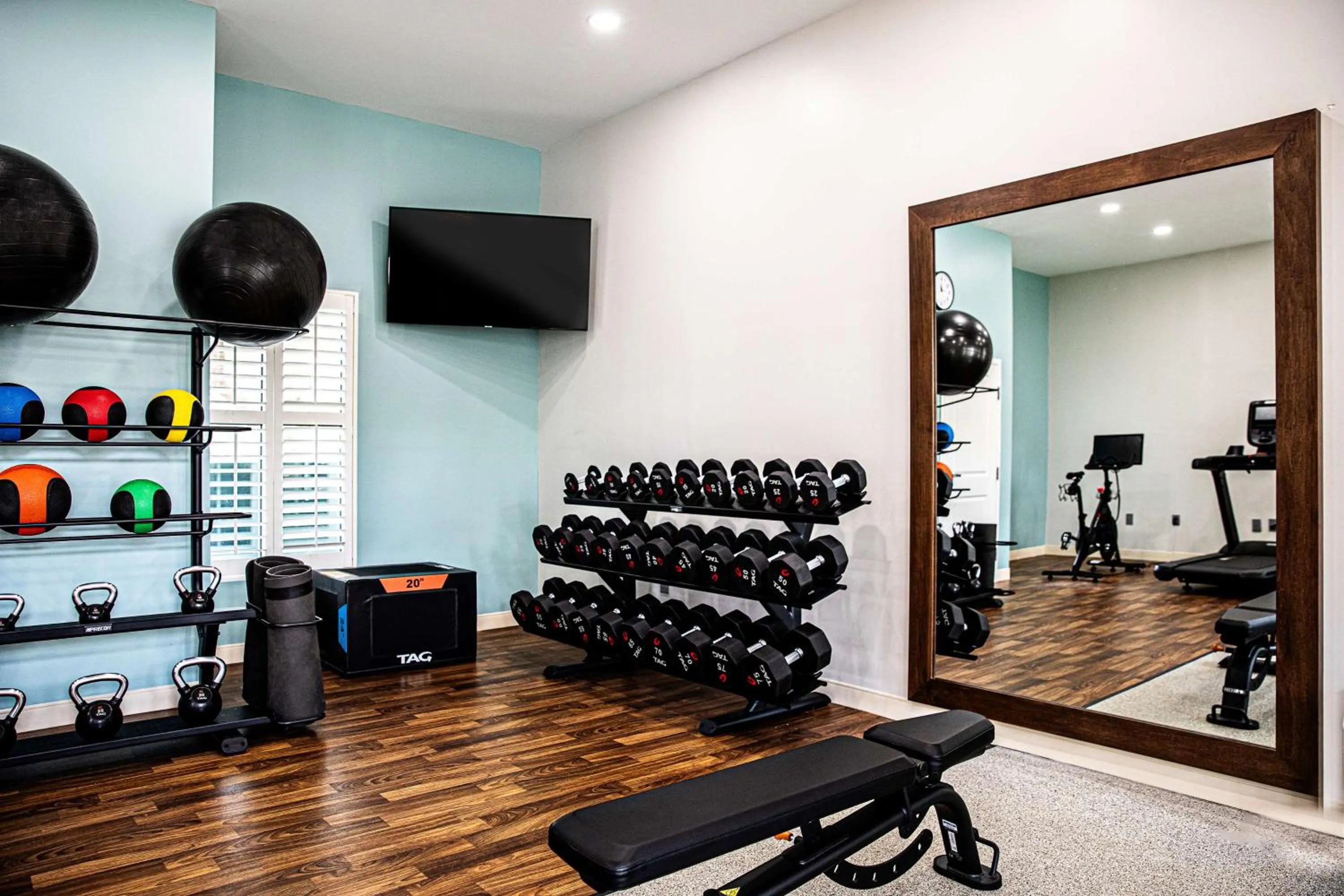 Fitness centre/facilities in Hampton Inn & Suites Charleston-West Ashley