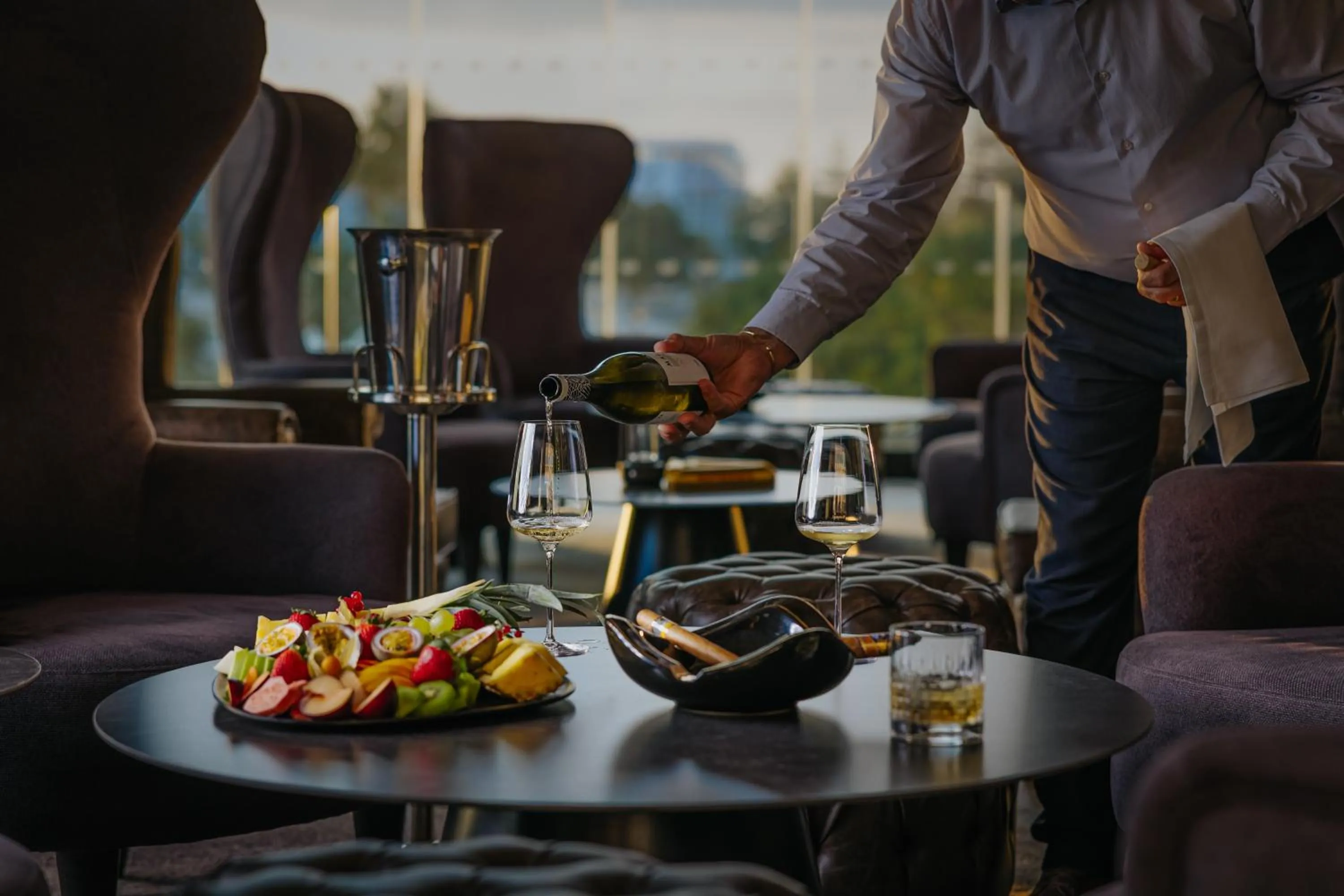 Lounge or bar in NissiBlu Beach Resort