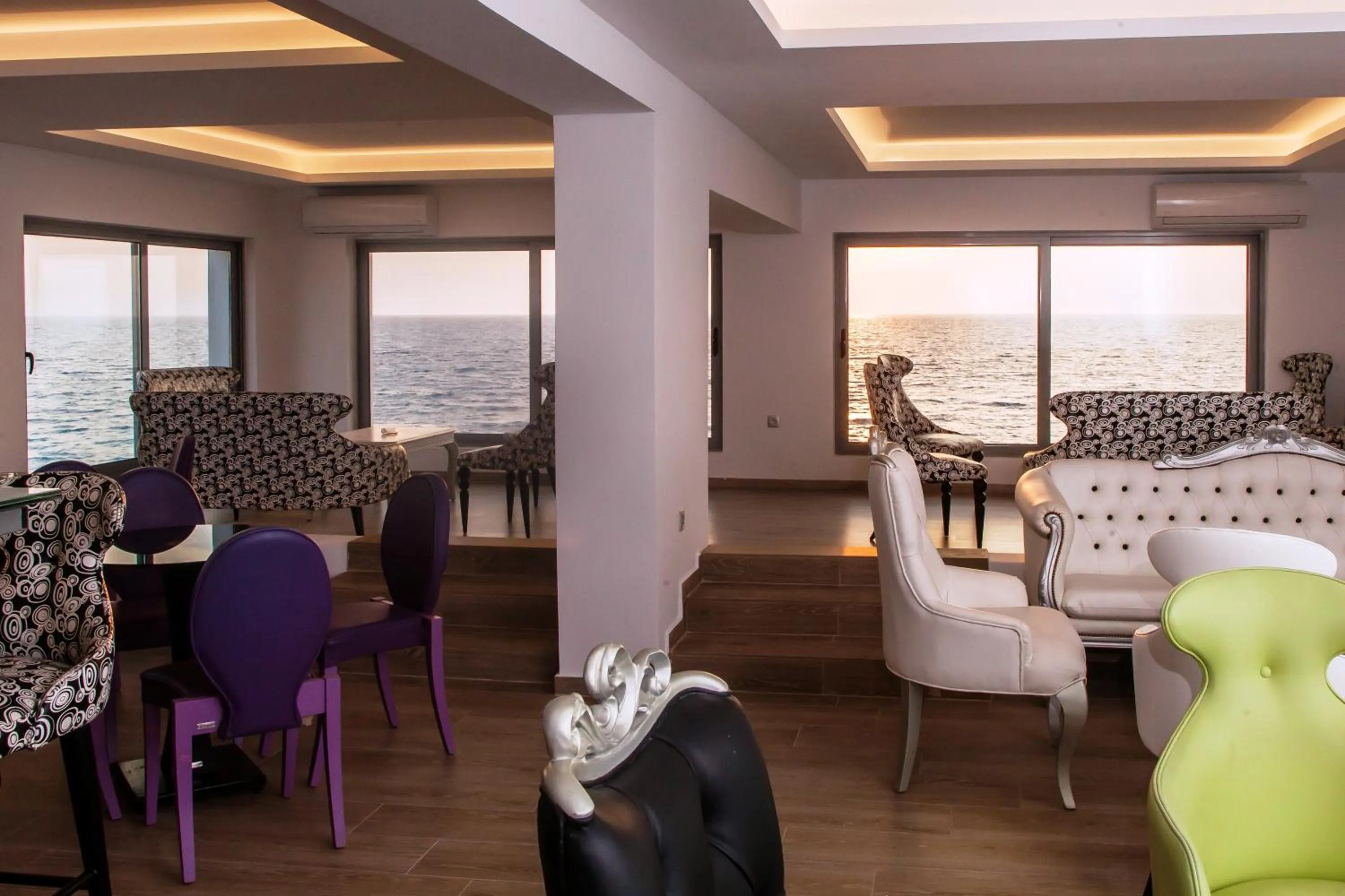 Living room in Sunrise Luxury Apartments Rhodes