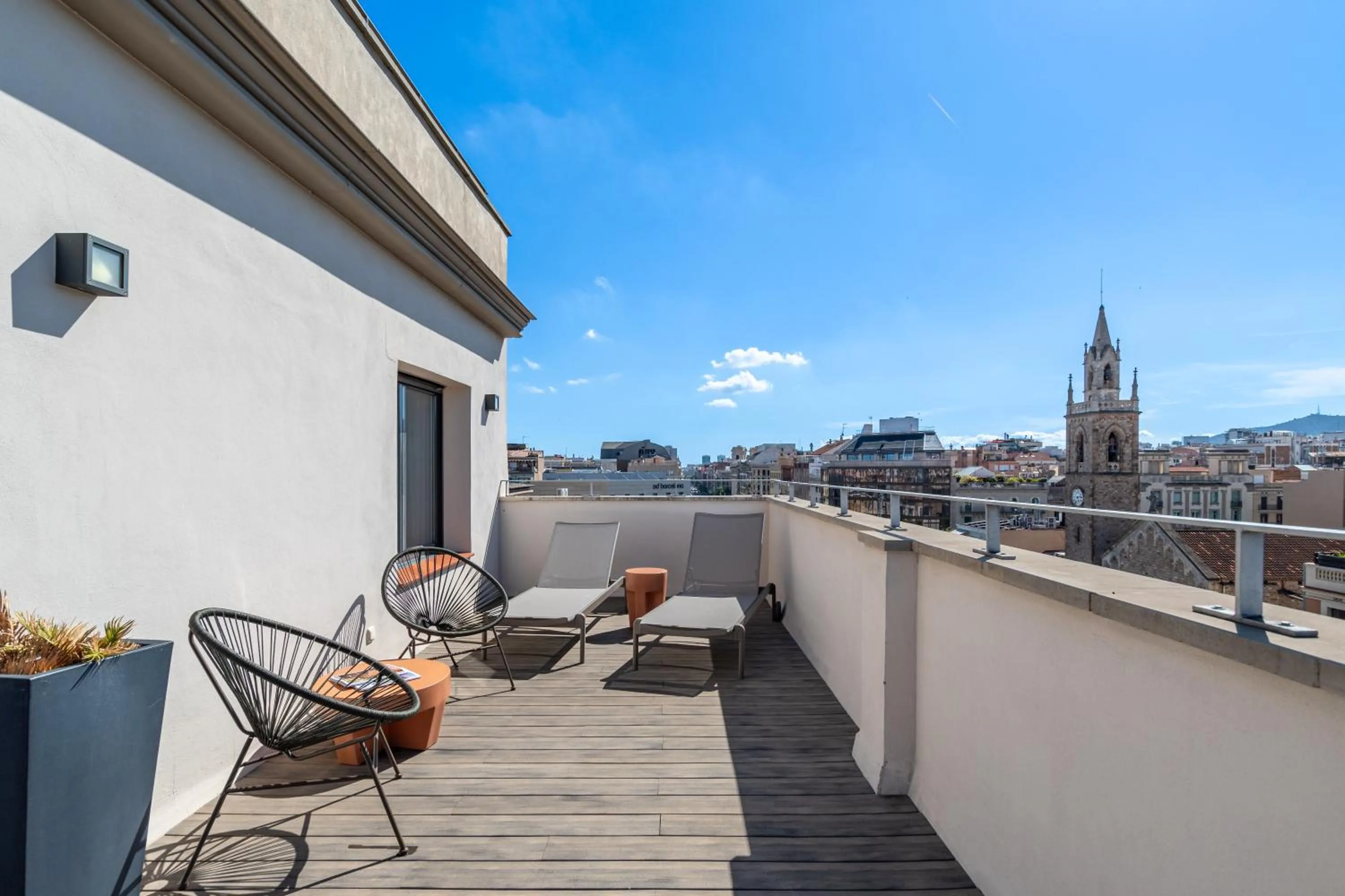 Balcony/Terrace in The Corner Apartments by Aspasios