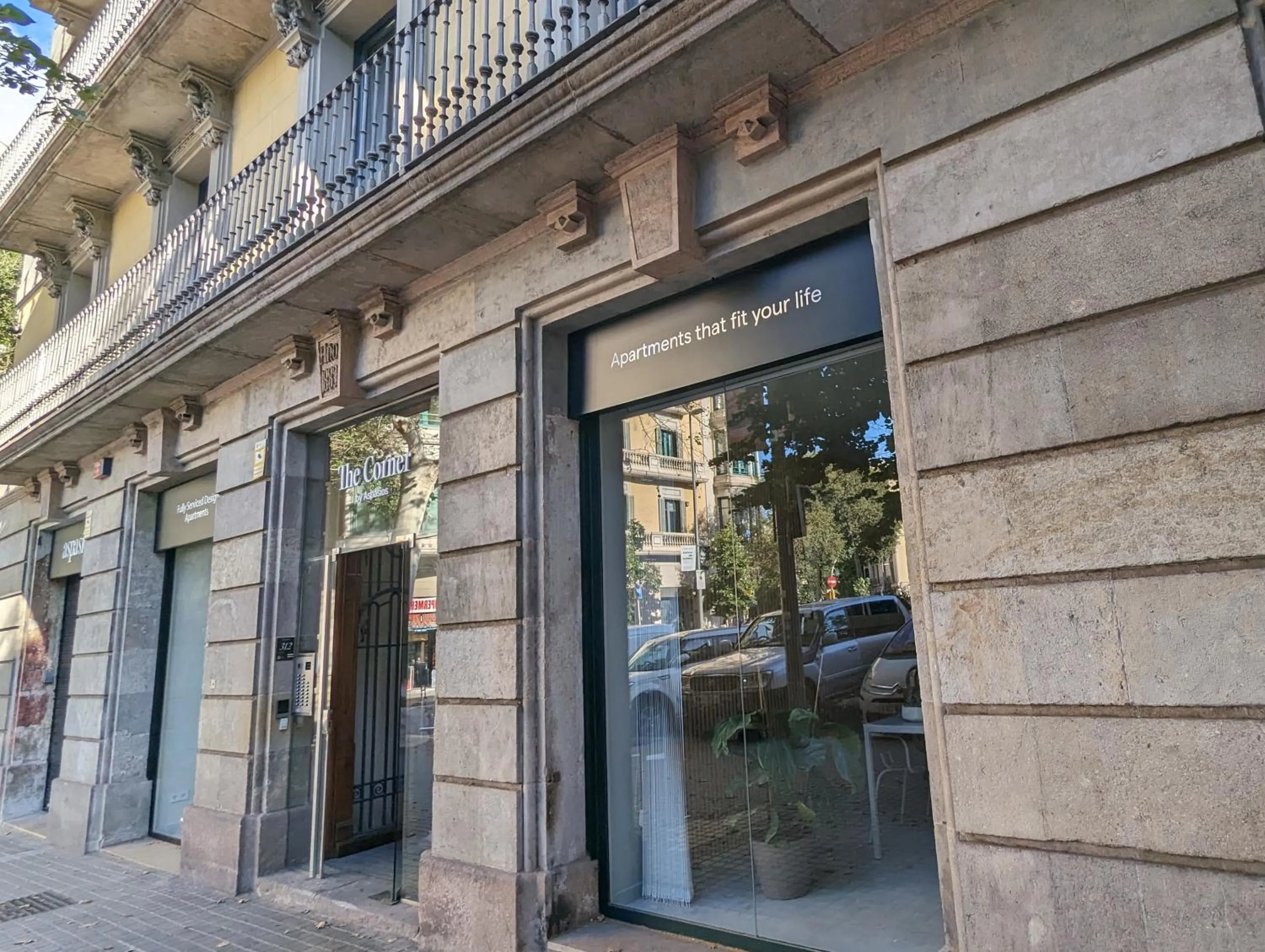 Property building in The Corner Apartments by Aspasios