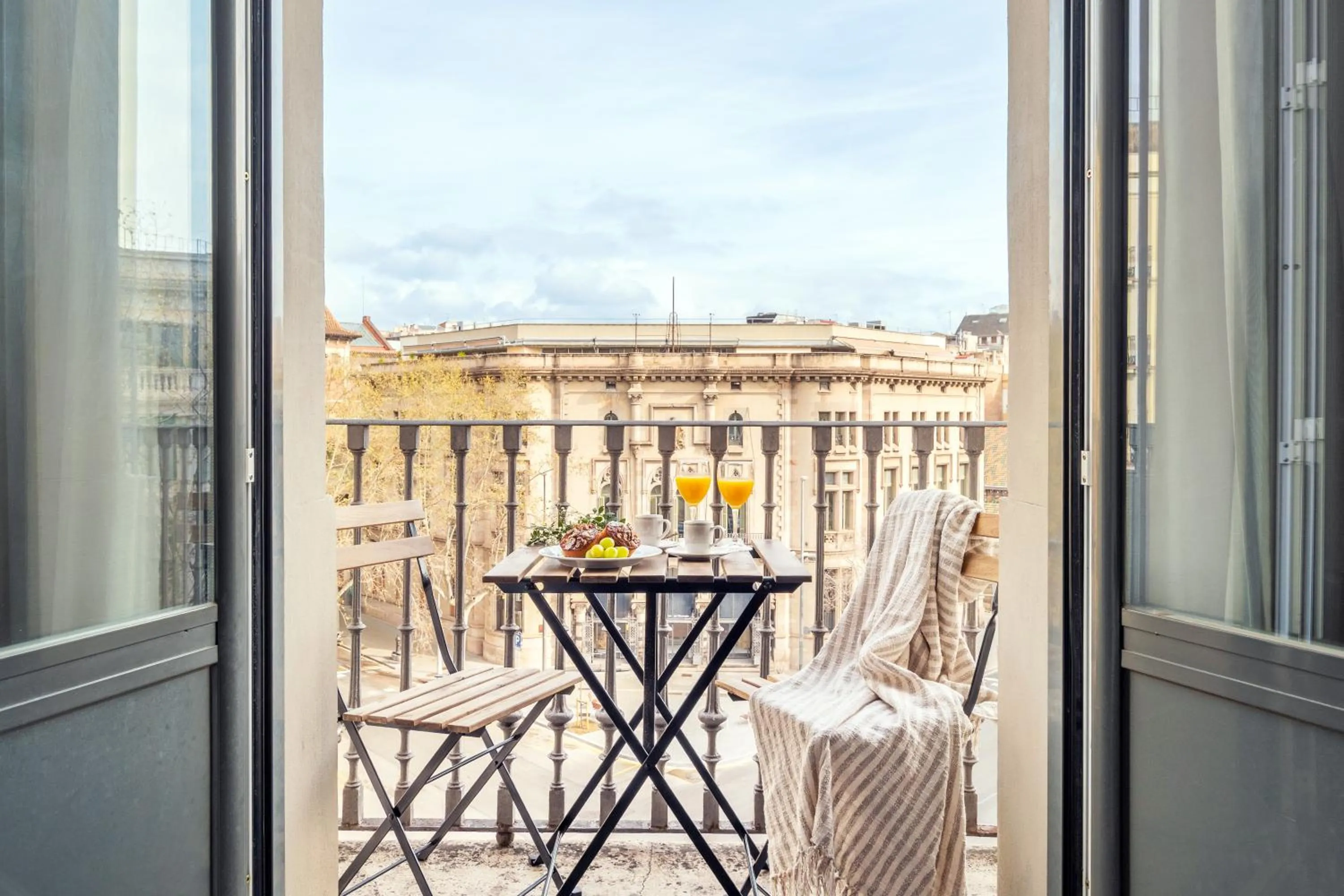 Balcony/Terrace in The Corner Apartments by Aspasios
