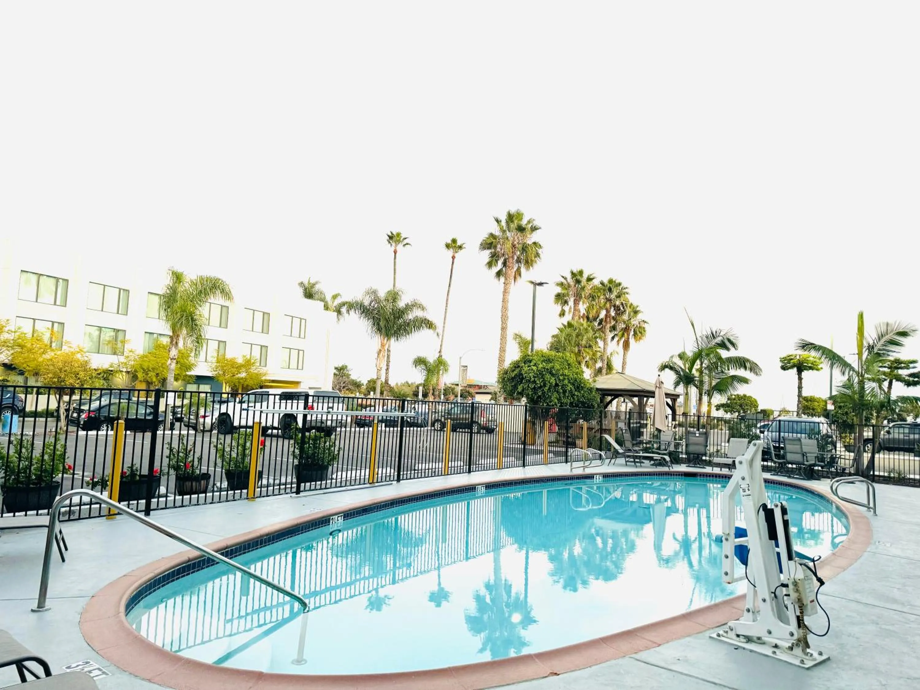 Pool view in Ramada by Wyndham San Diego Airport