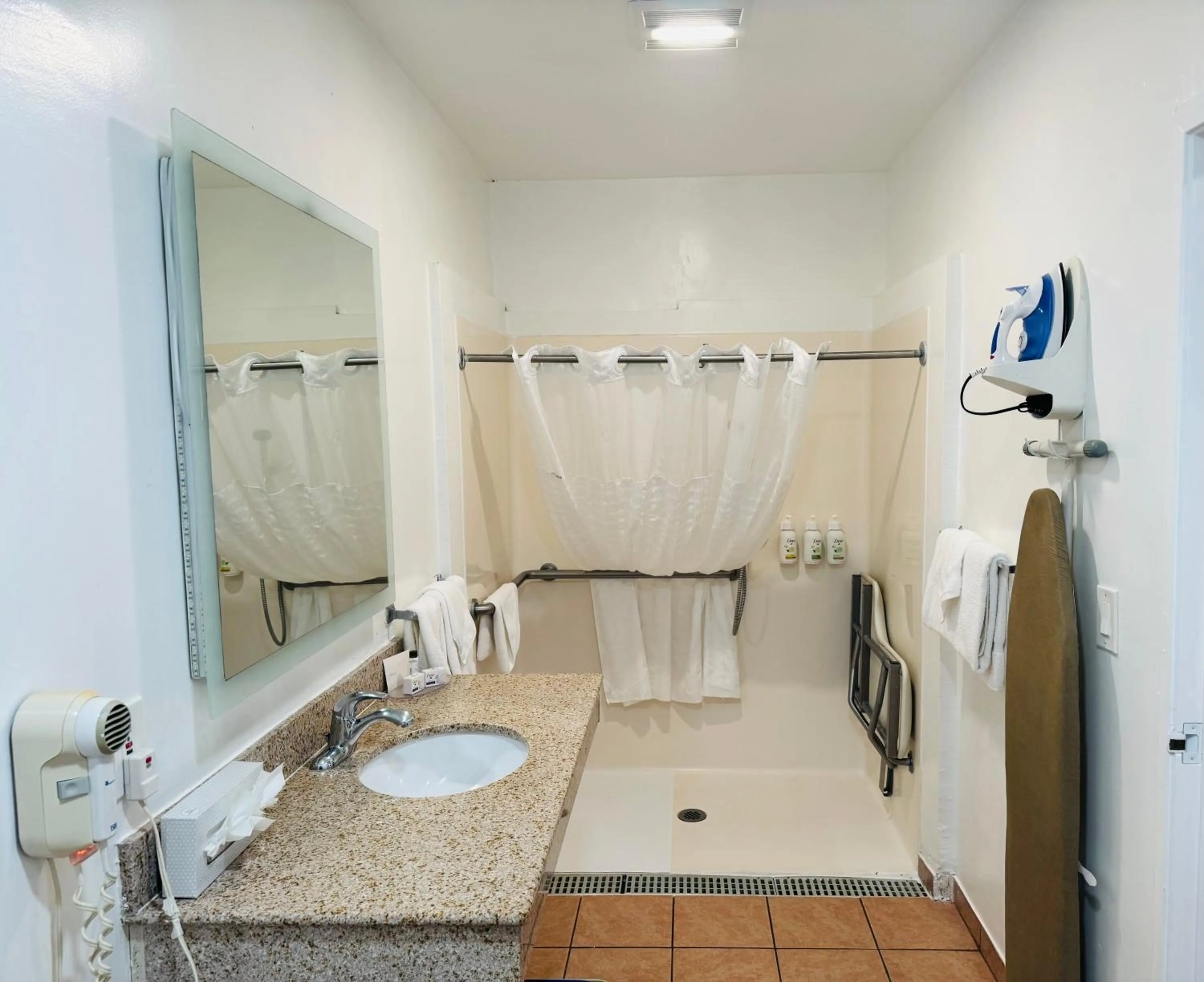 Shower in Ramada by Wyndham San Diego Airport