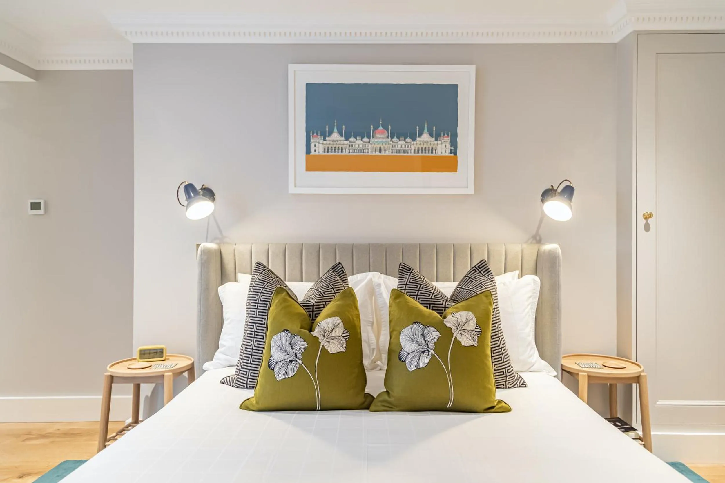 Bedroom, Bed in Beaches Brighton - Luxury Seafront Accommodation