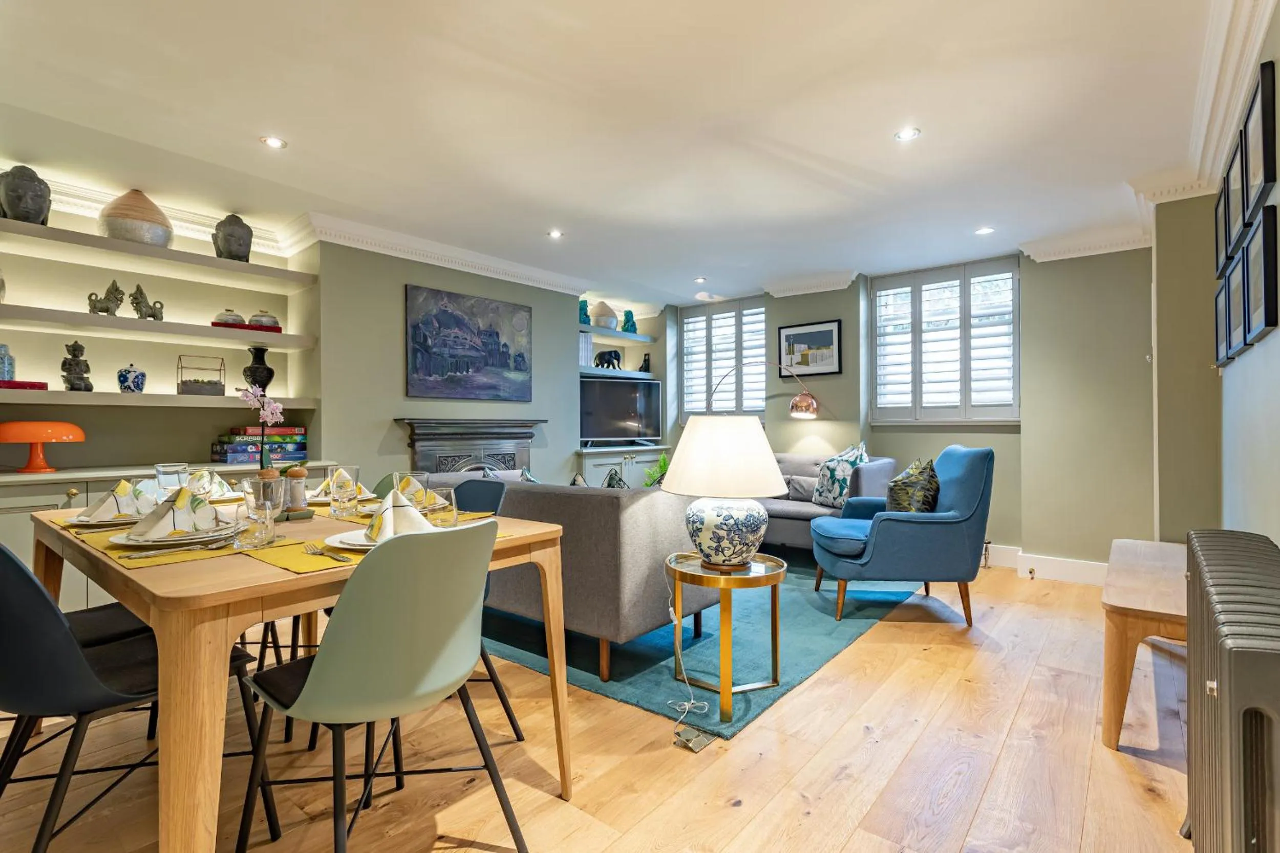 Living room in Beaches Brighton - Luxury Seafront Accommodation