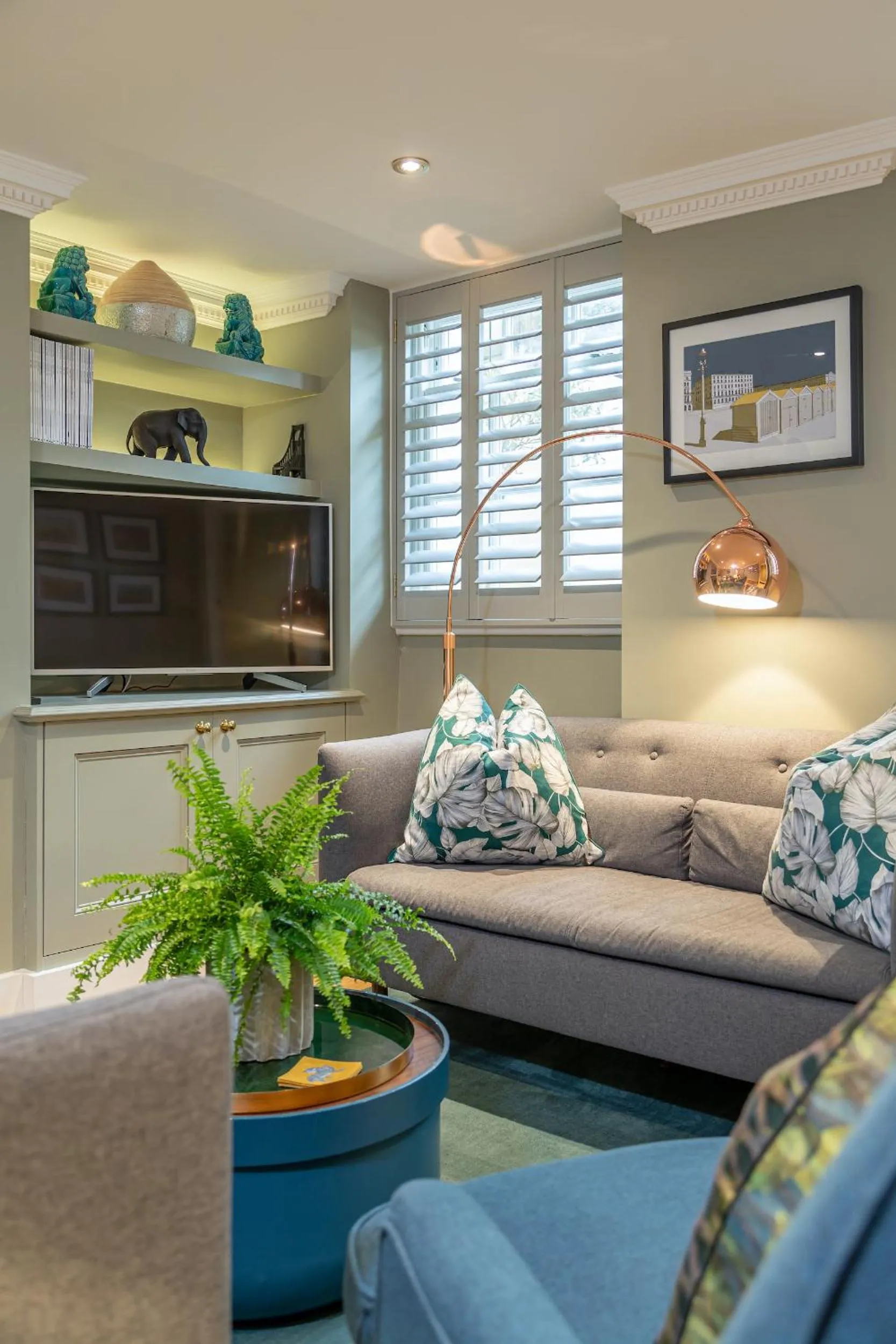 Living room in Beaches Brighton - Luxury Seafront Accommodation