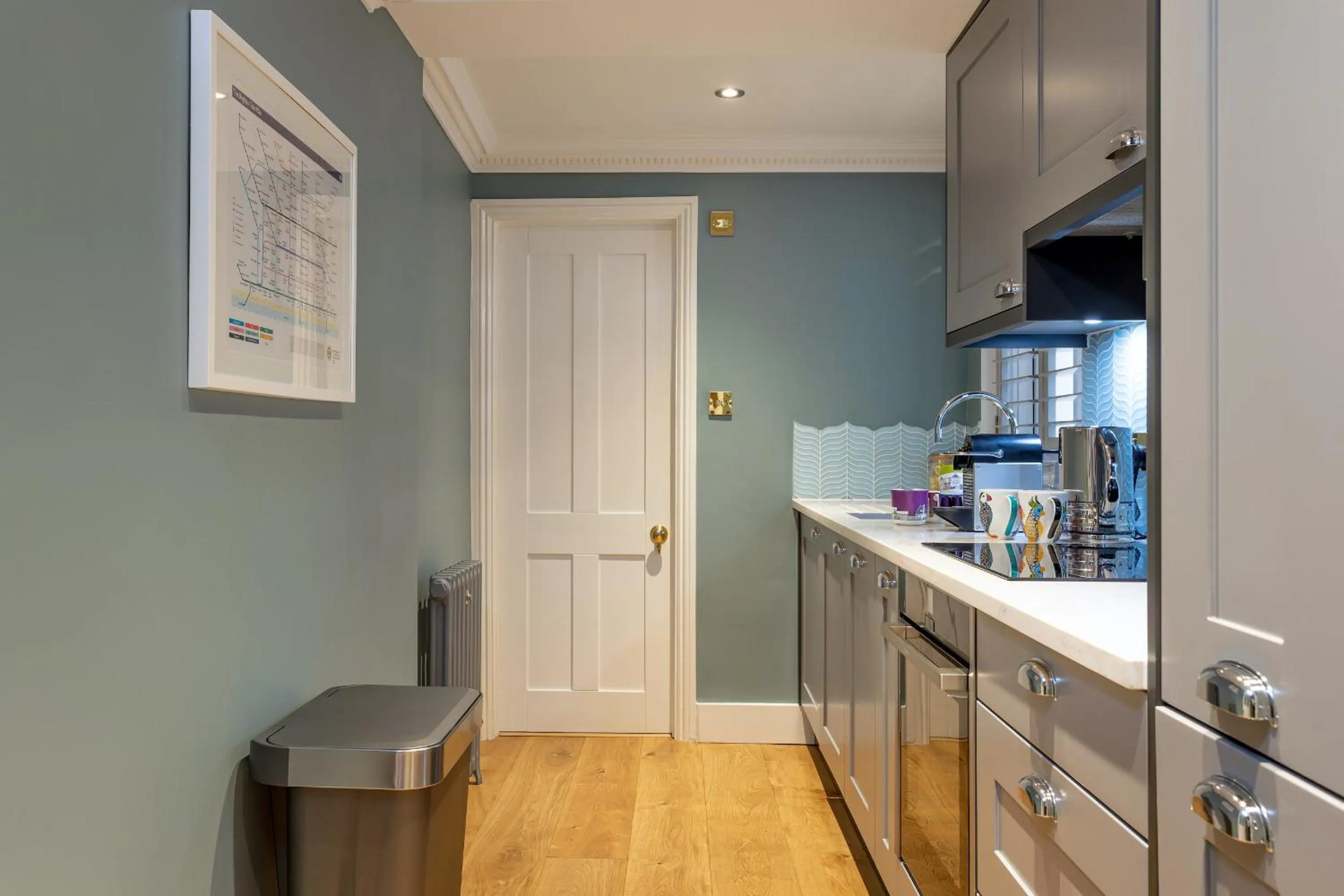 Kitchen or kitchenette in Beaches Brighton - Luxury Seafront Accommodation