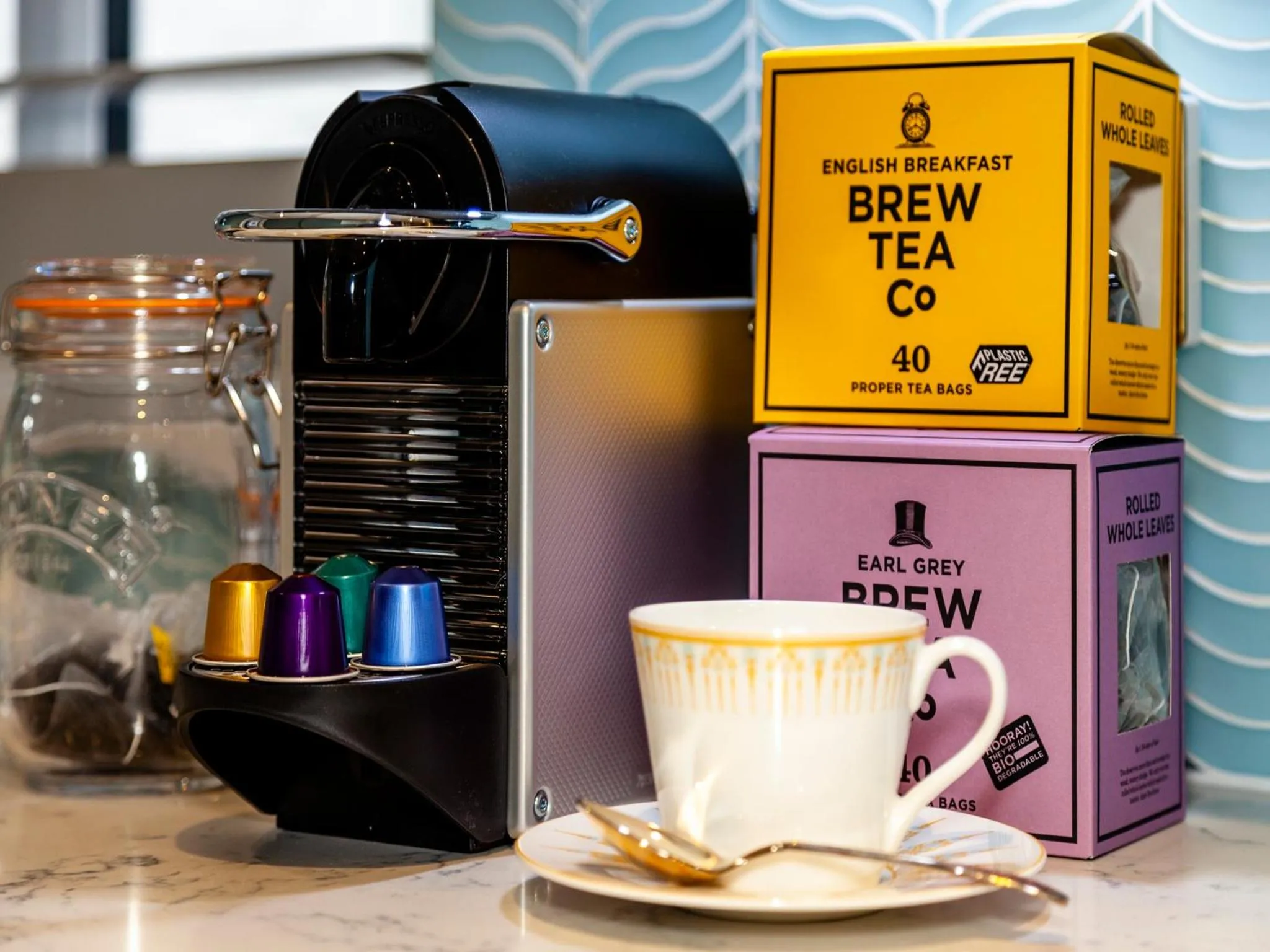 Kitchen or kitchenette in Beaches Brighton - Luxury Seafront Accommodation