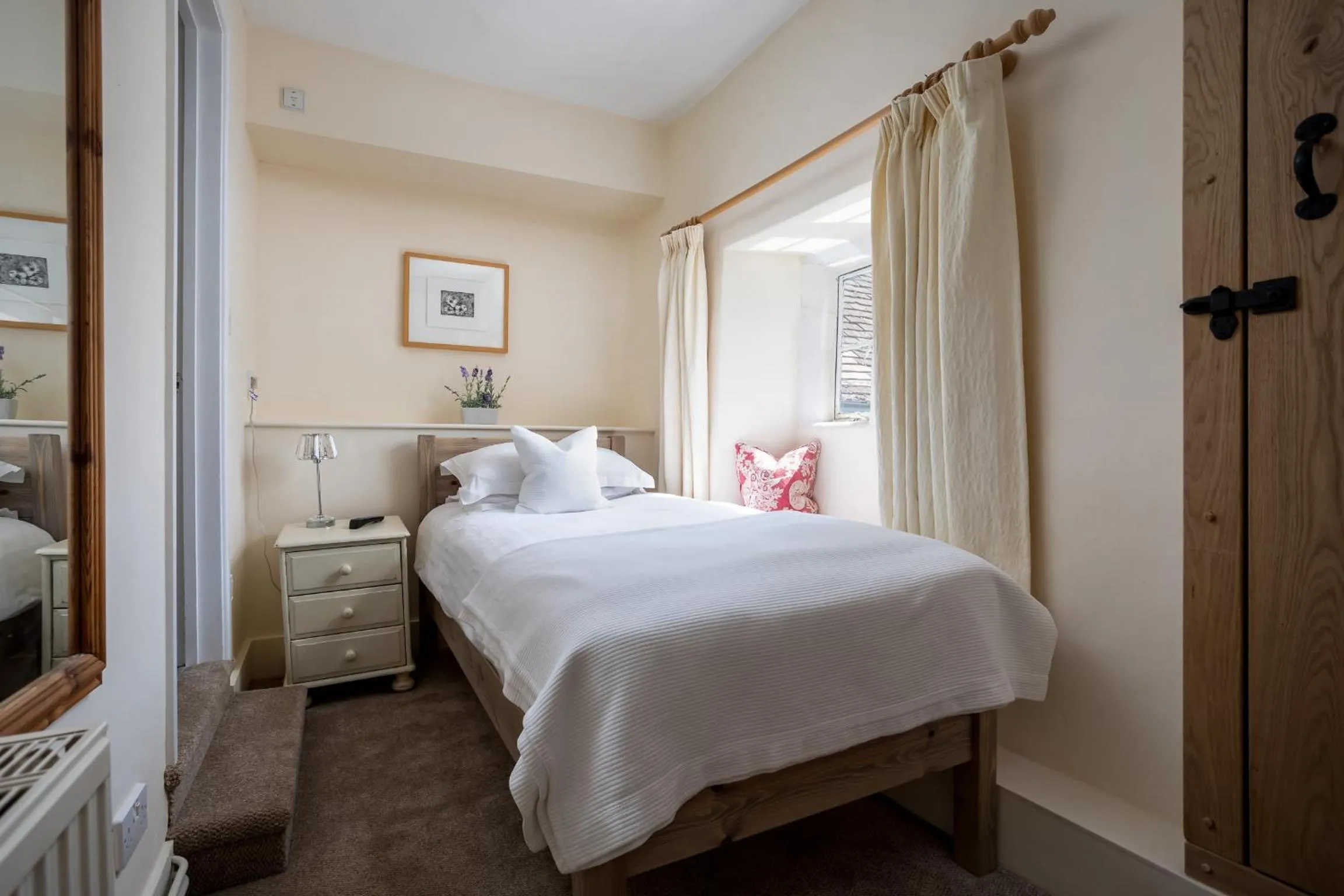 Bed in Bantam Tea Rooms