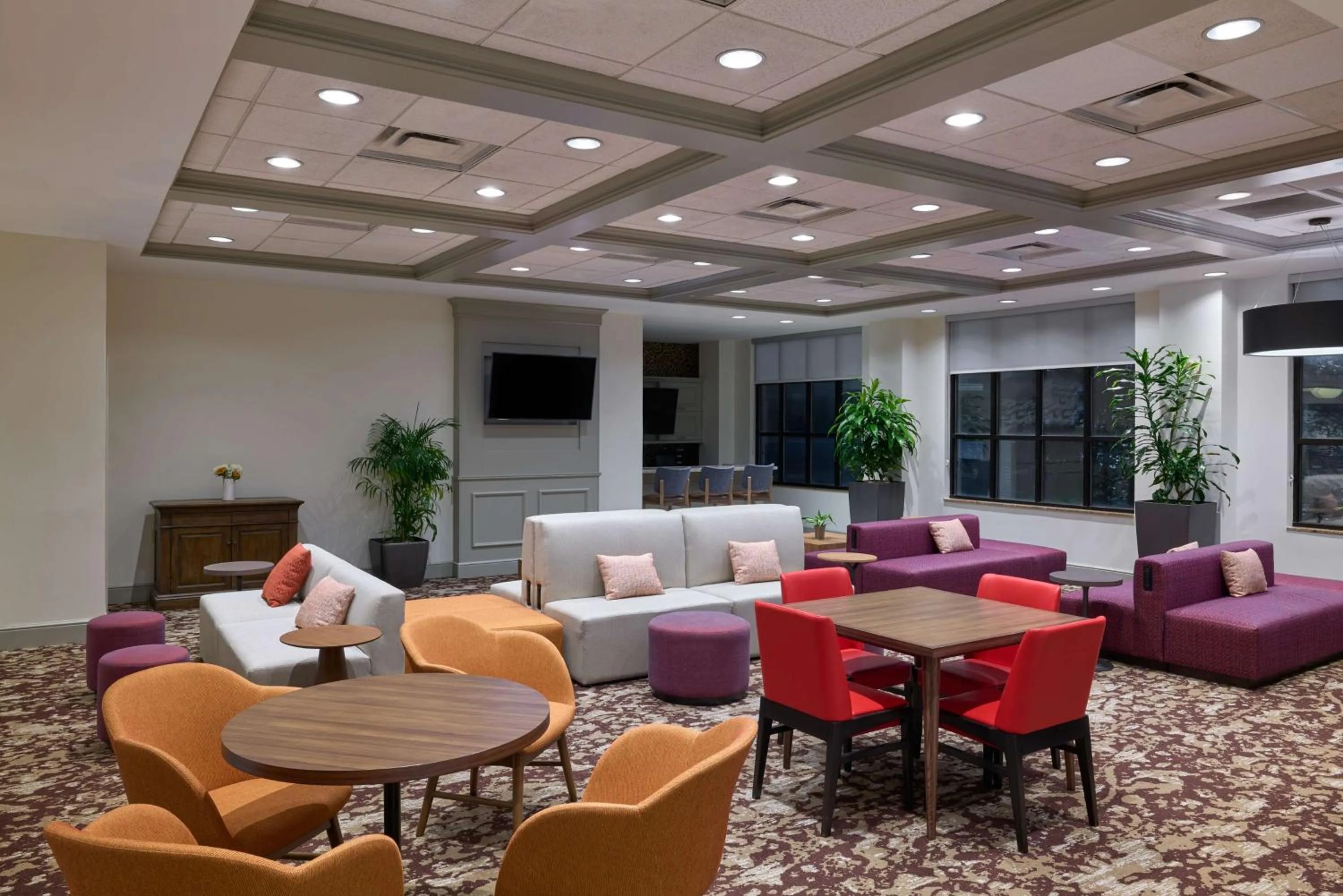 Lobby or reception in Hilton Garden Inn Bloomington