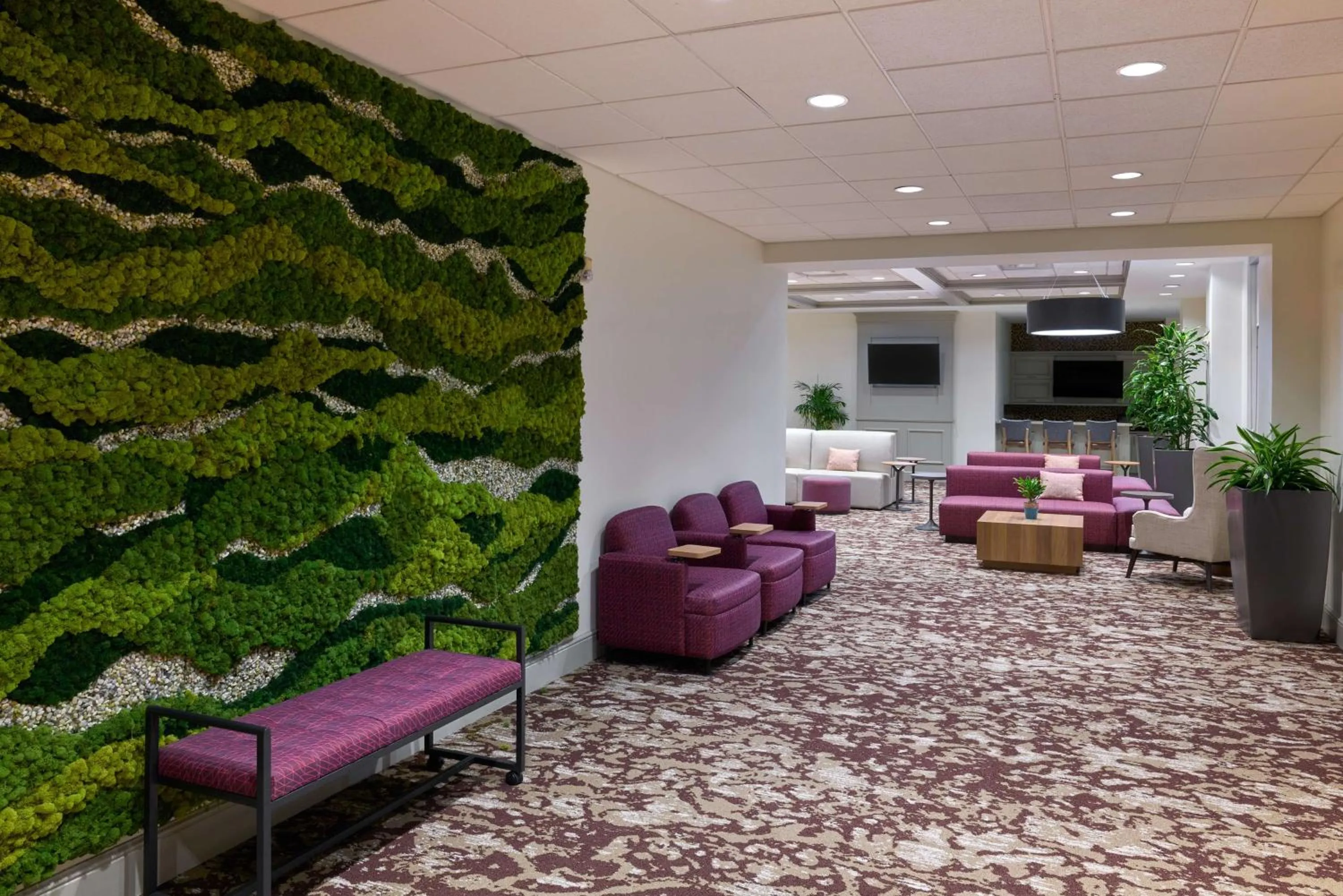 Lobby or reception in Hilton Garden Inn Bloomington