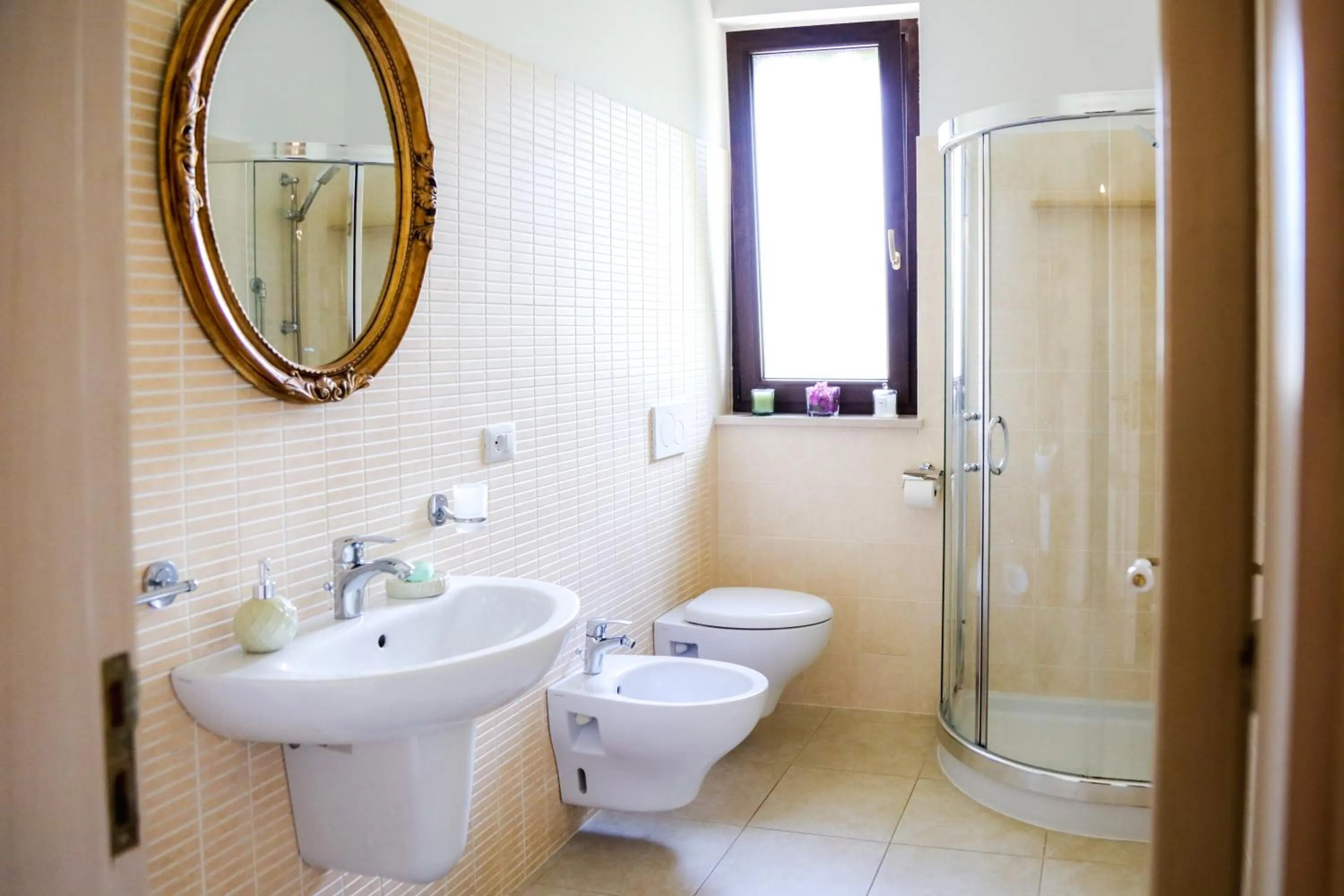 Toilet in B&B Le Bianche