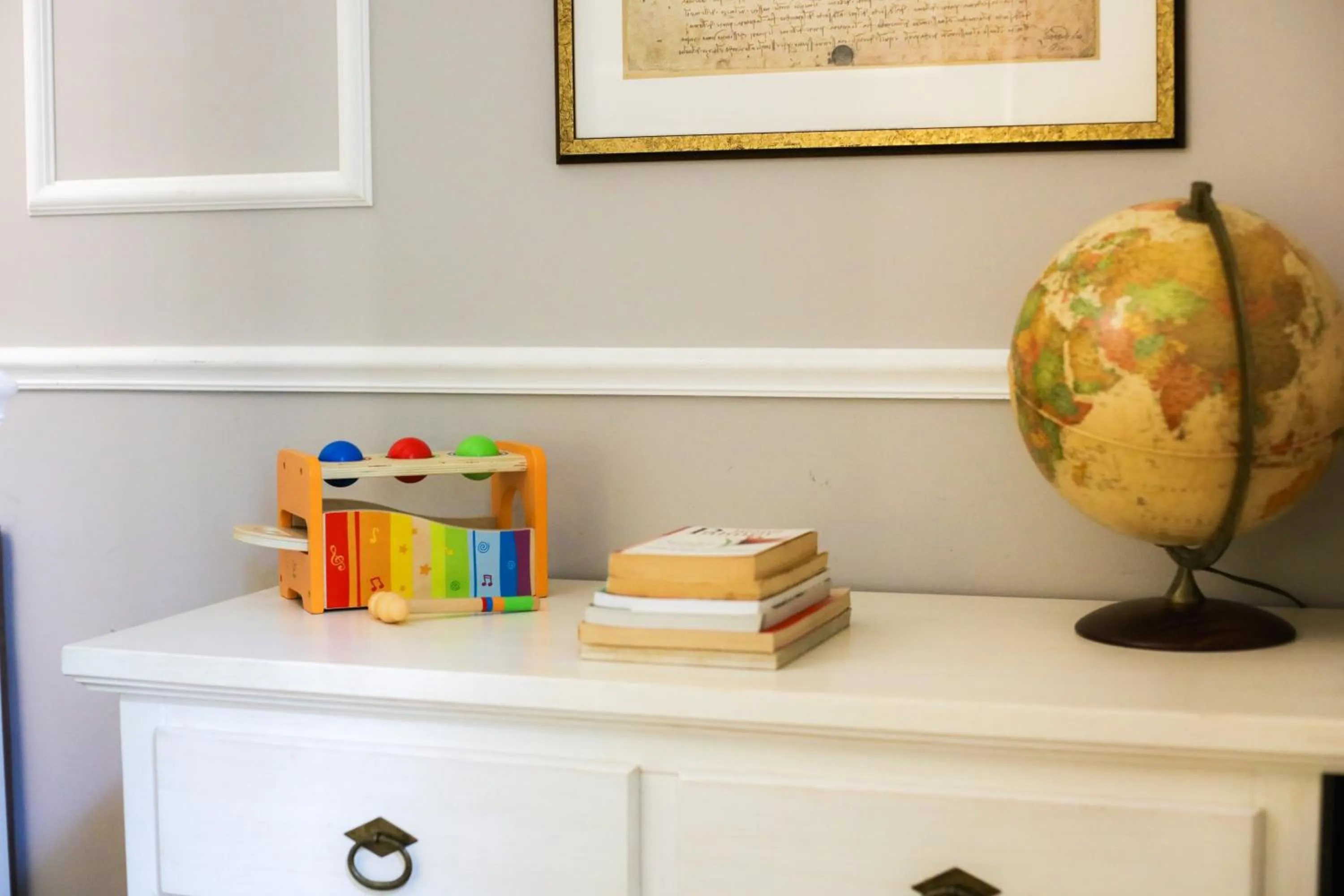 Decorative detail in B&B Le Bianche