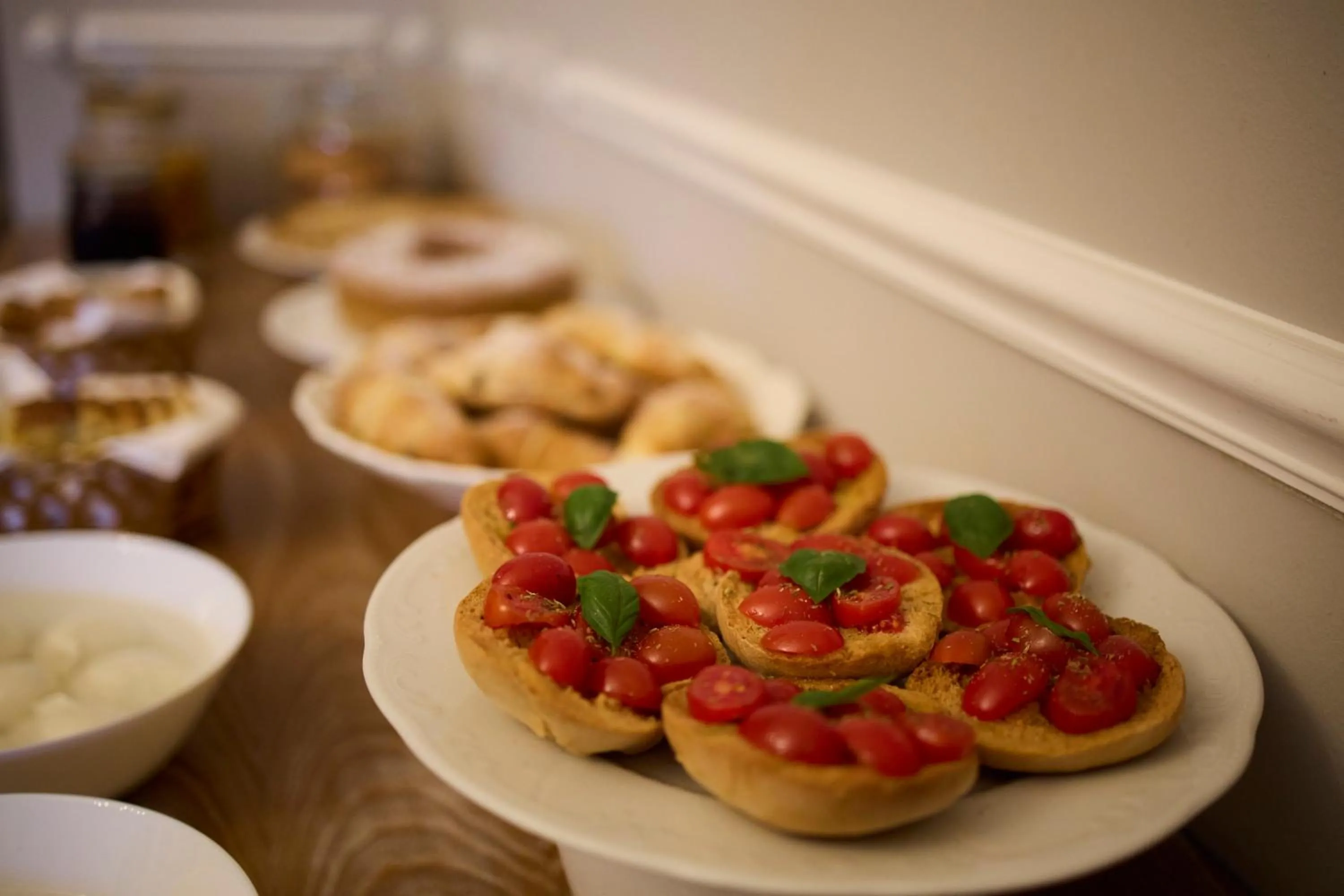 Breakfast in B&B Le Bianche