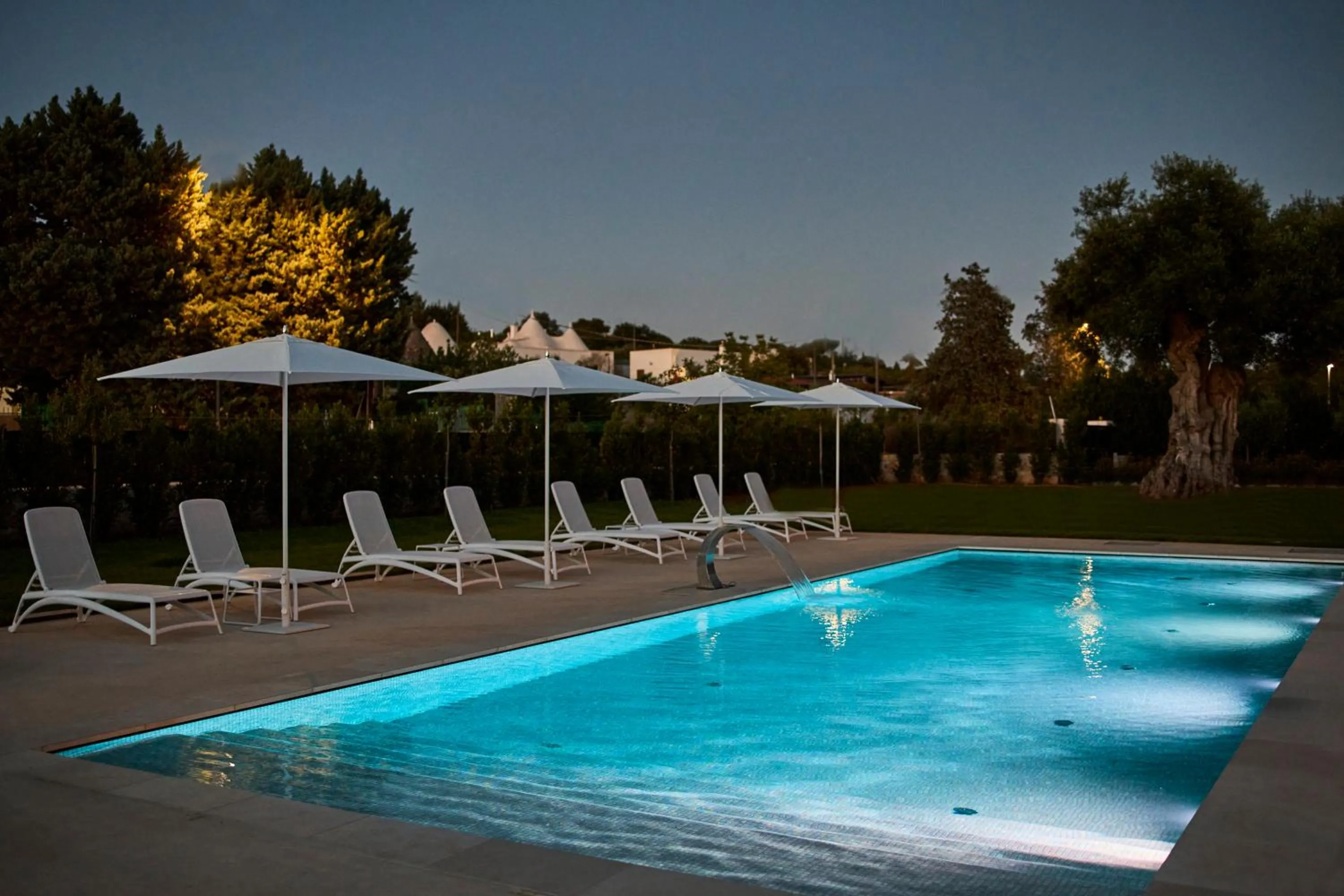 Swimming pool in B&B Le Bianche