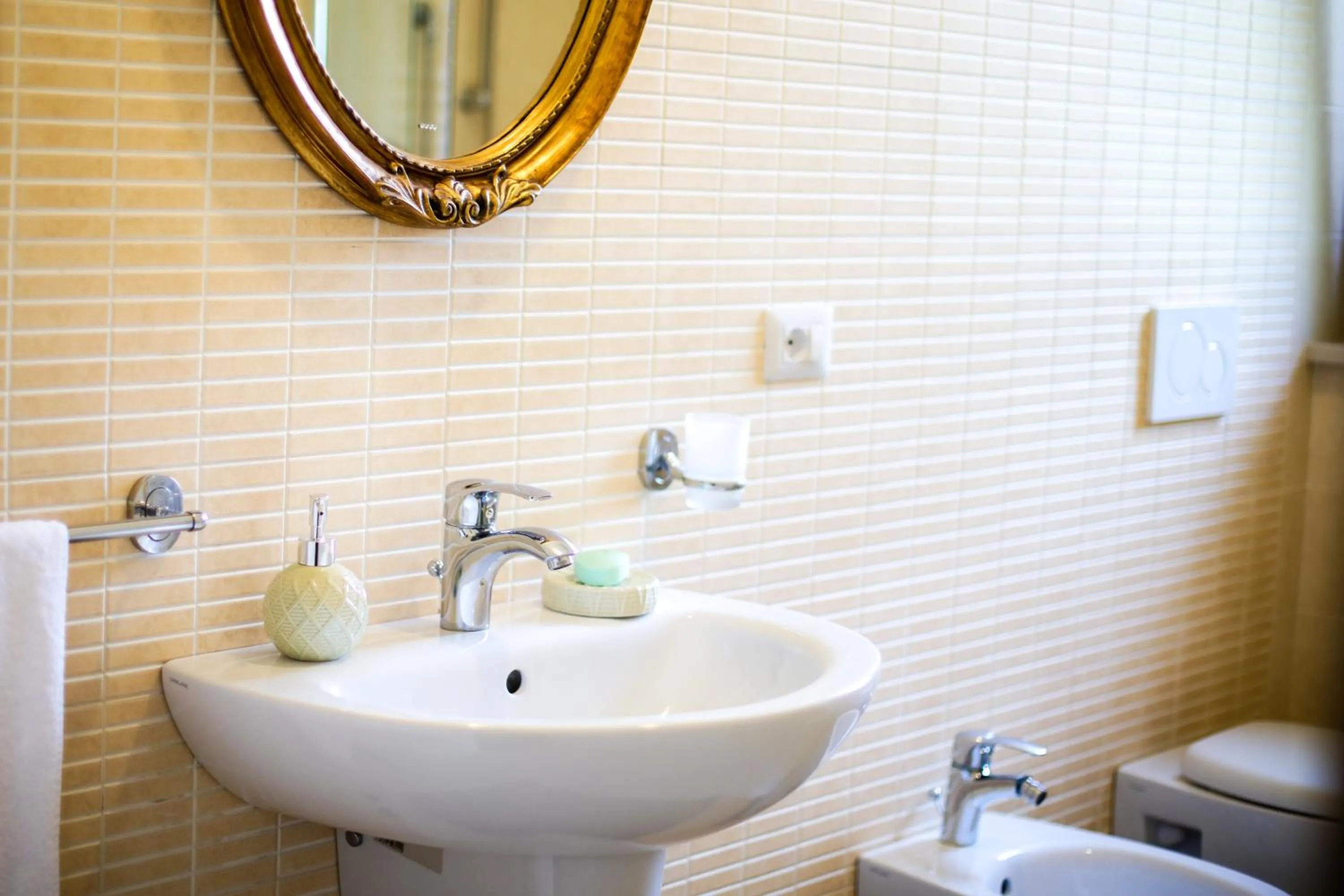 Toilet in B&B Le Bianche