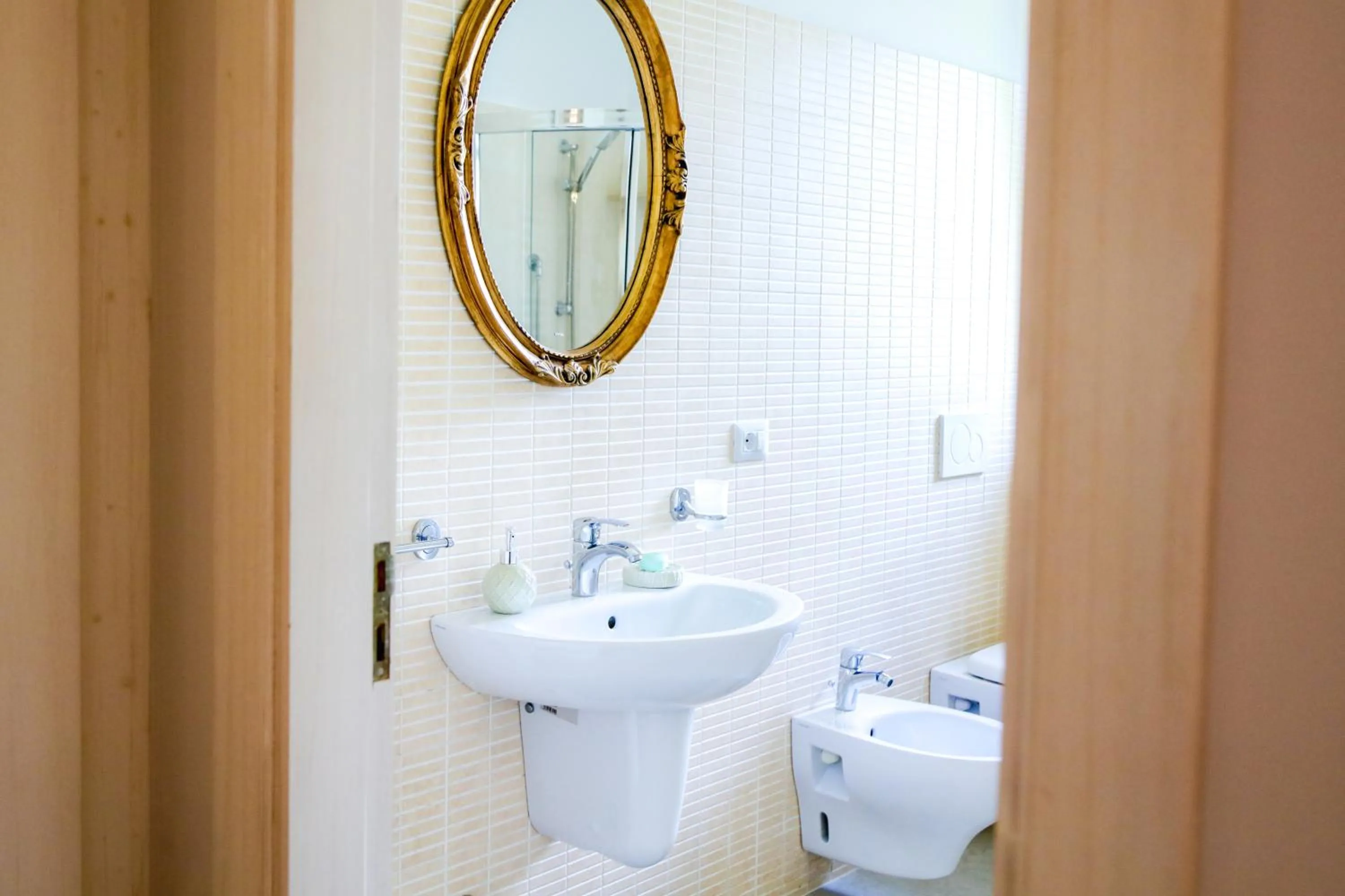 Toilet in B&B Le Bianche