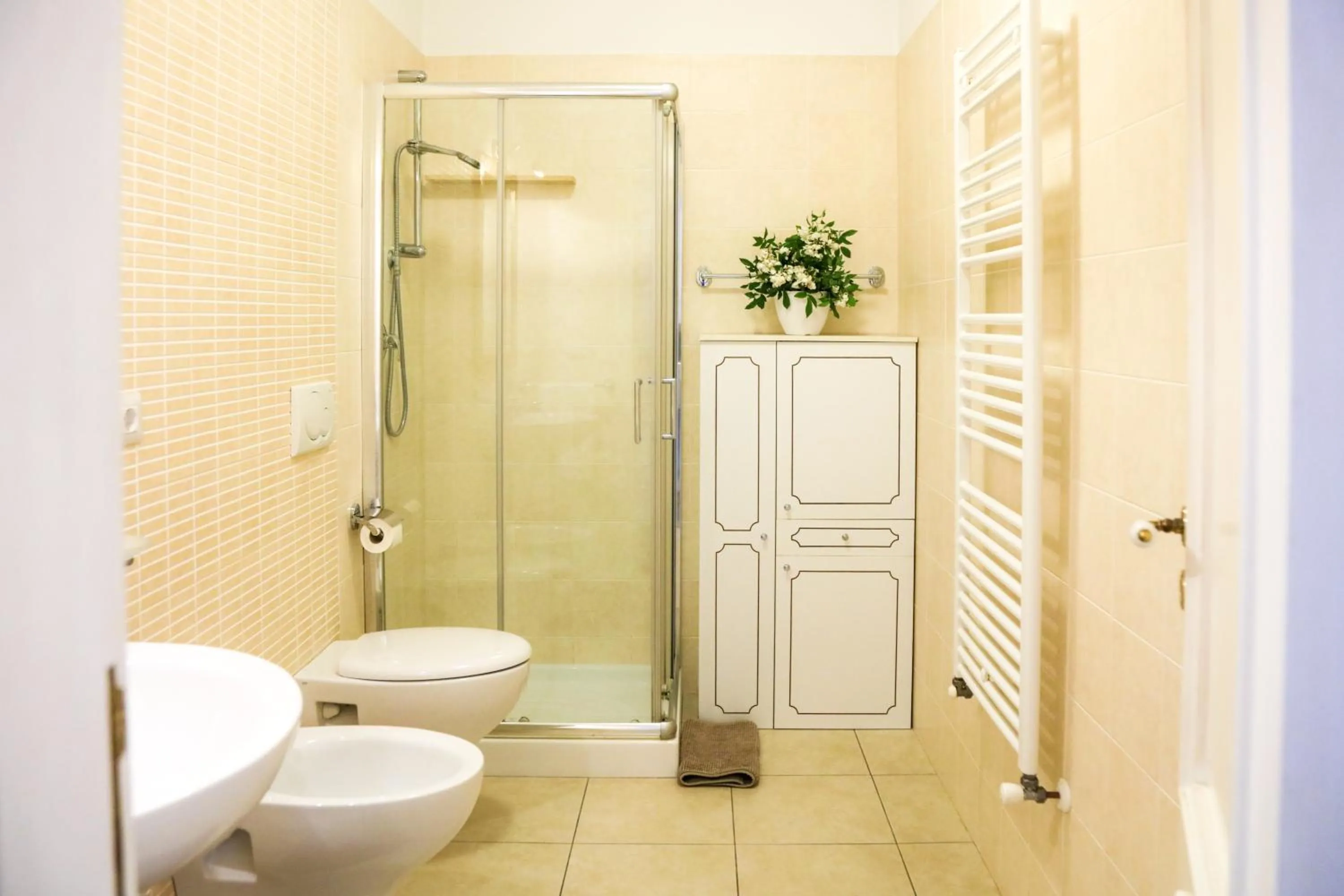 Toilet in B&B Le Bianche