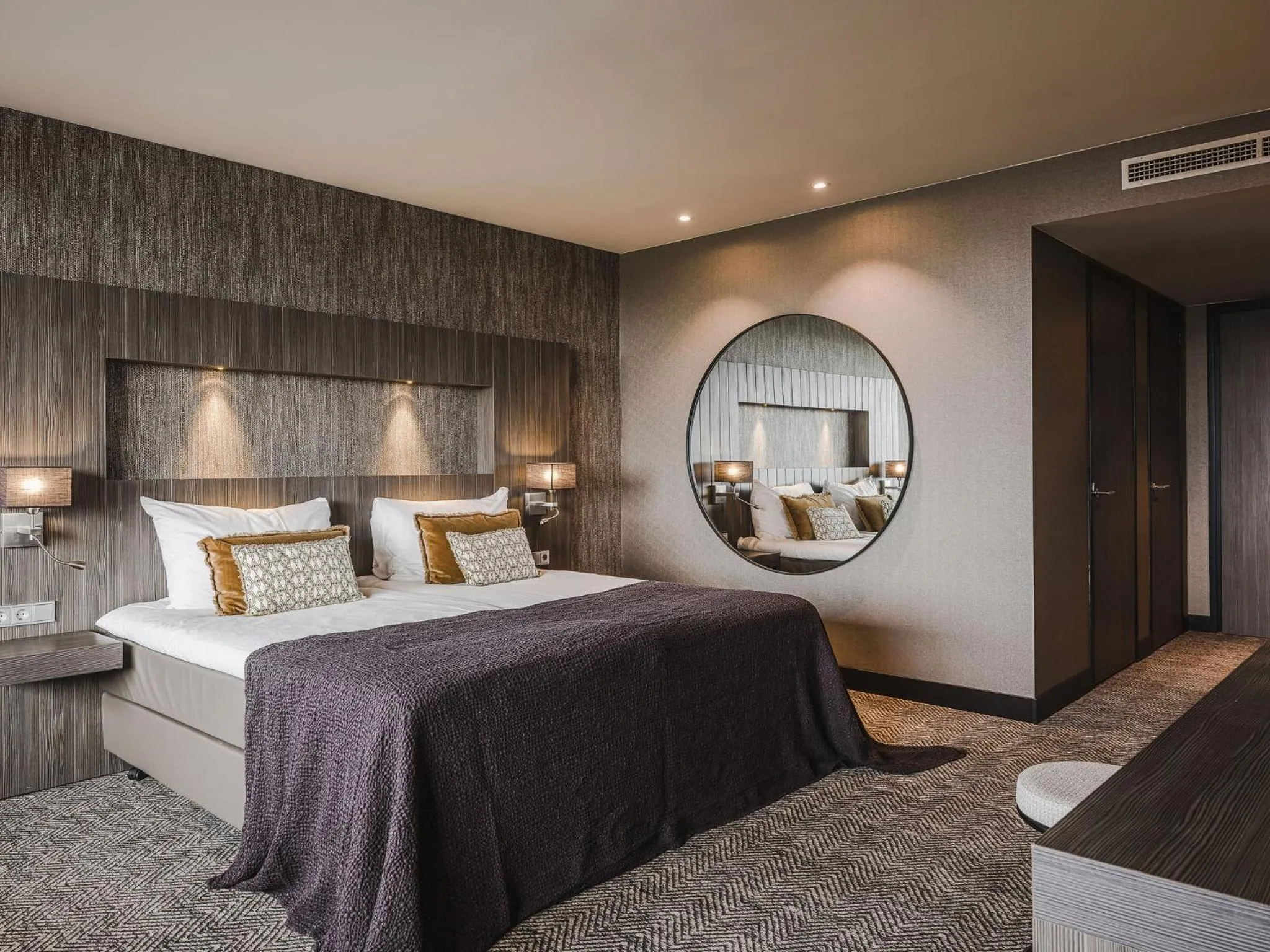 Bed in Van der Valk Hotel Dordrecht